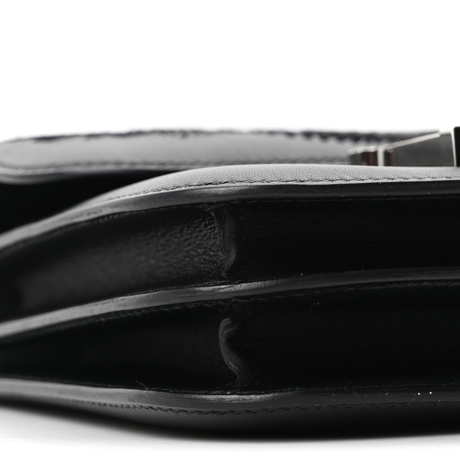 エルメス ミロワール ミニコンスタンス 18 Black スイフト シルバー金具 HERMES MINI CONSTANCE 18 BLACK SWIFT SILVER HARDWARE