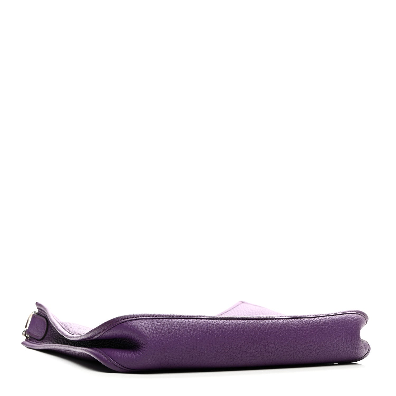 HERMES EVELYNE PM ULTRAVIOLET TAURILLON CLEMENCE SILVER HARDWARE