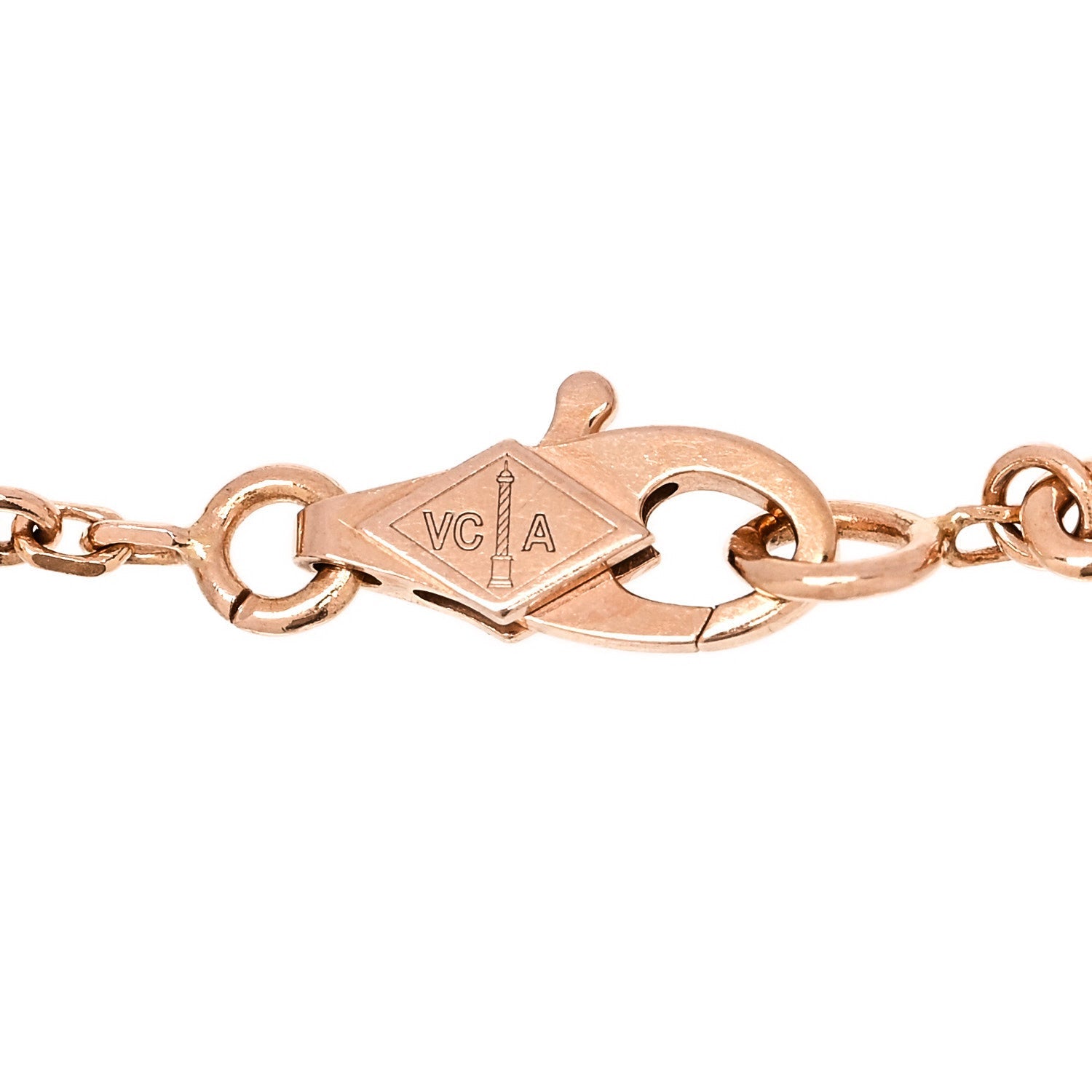 ヴァンクリーフ&アーペル スウィートアルハンブラ 6モチーフ ブレスレット 18K ローズゴールド VAN CLEEF & ARPELS SWEET ALHAMBRA 6 MOTIFS BRACELET 18K ROSE GOLD