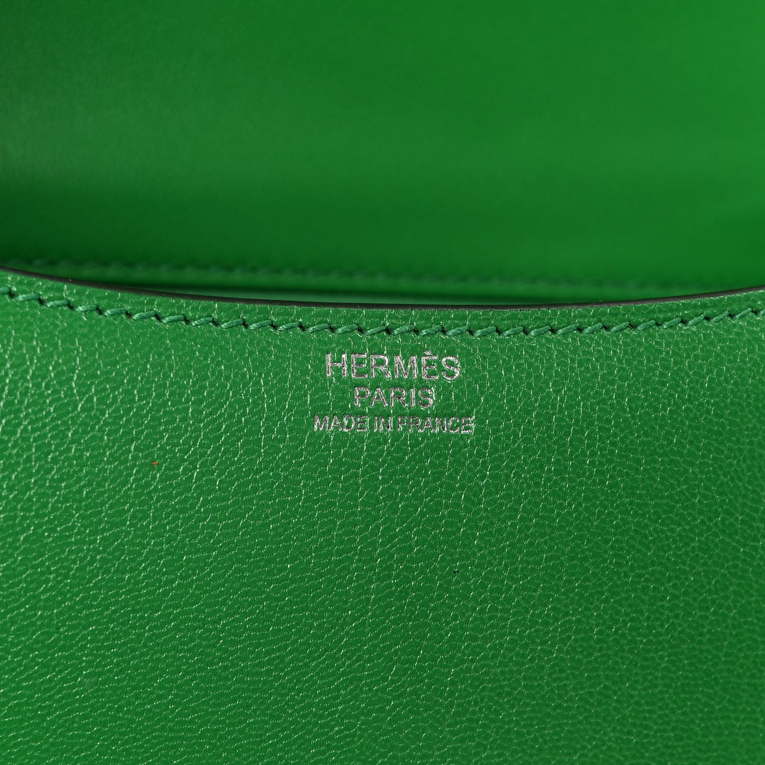 エルメス コンスタンス 24 Bambou シェーブル シャムキラ シルバー金具 HERMES CONSTANCE 24 BAMBOU CHEVRE CHAMKILA SILVER HARDWARE