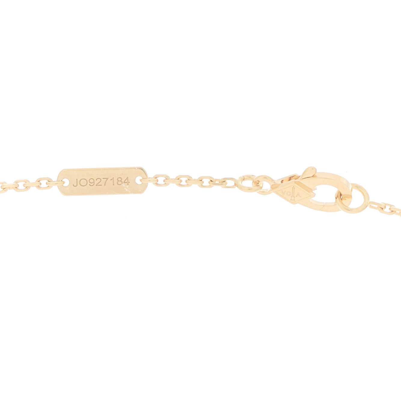 ヴァンクリーフ&アーペル ヴィンテージアルハンブラ ペンダントネックレス マザーオブパール 18K イエローゴールド VAN CLEEF & ARPELS VINTAGE ALHAMBRA PENDANT NECKLACE MOTHER OF PEARL 18K YELLOW GOLD