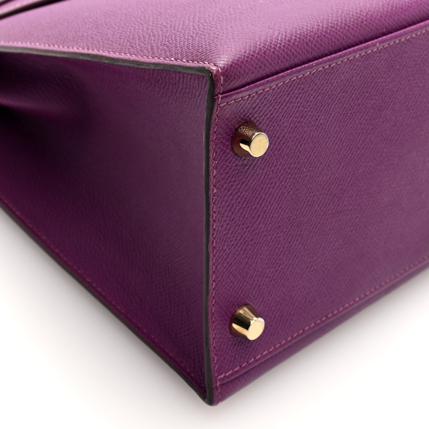 エルメス ケリー32 外縫い Anemone エプソン ゴールド金具 HERMES KELLY32 SELLIER ANEMONE EPSOM GOLD HARDWARE