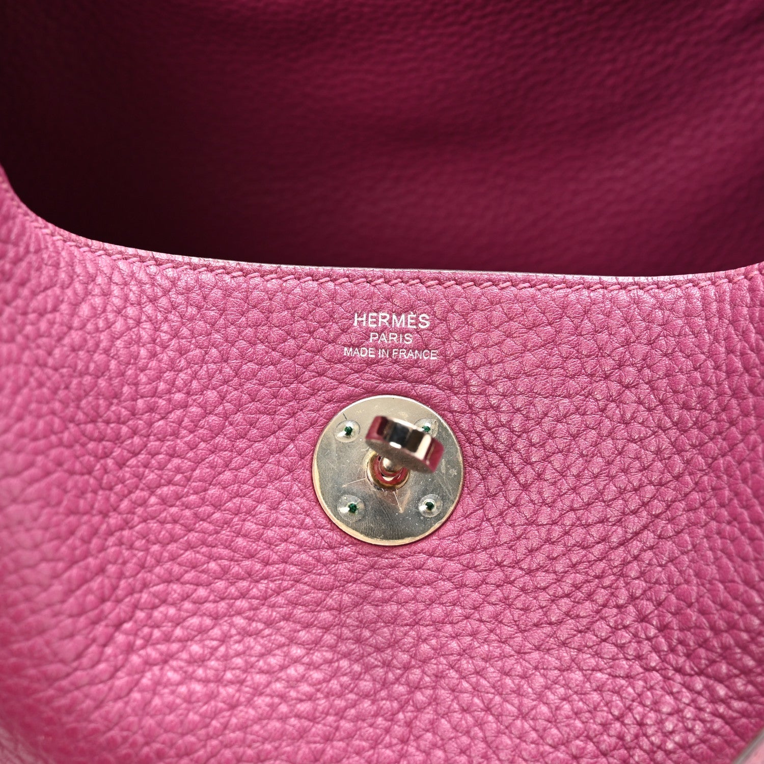 エルメス リンディ 26 Tosca トリヨンクレマンス ゴールド金具 HERMES LINDY 26 TOSCA TAURILLON CLEMENCE GOLD HARDWARE