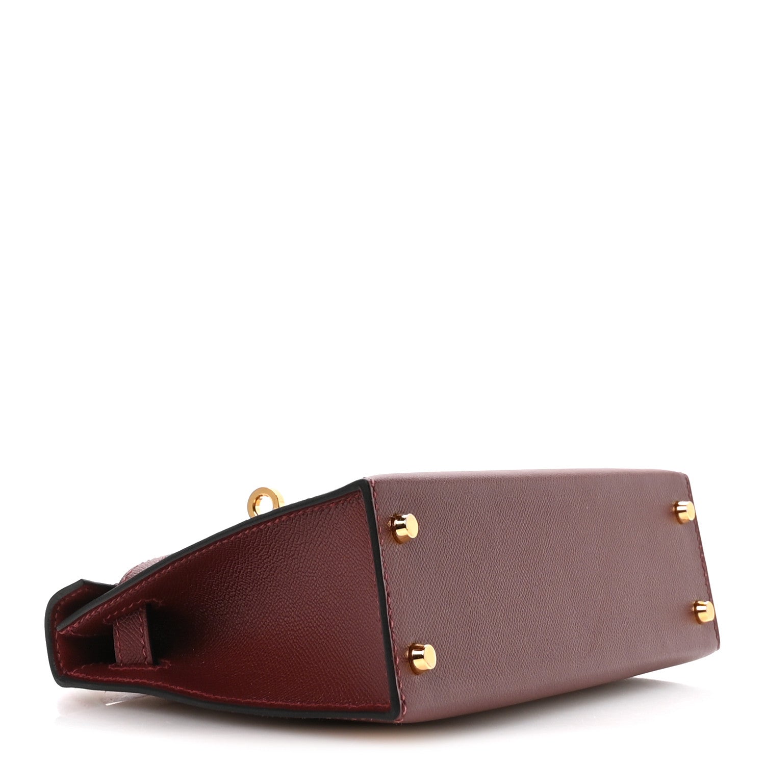 HERMES KELLY 20 SELLIER ROUGE H MADAME CALF GOLD HARDWARE