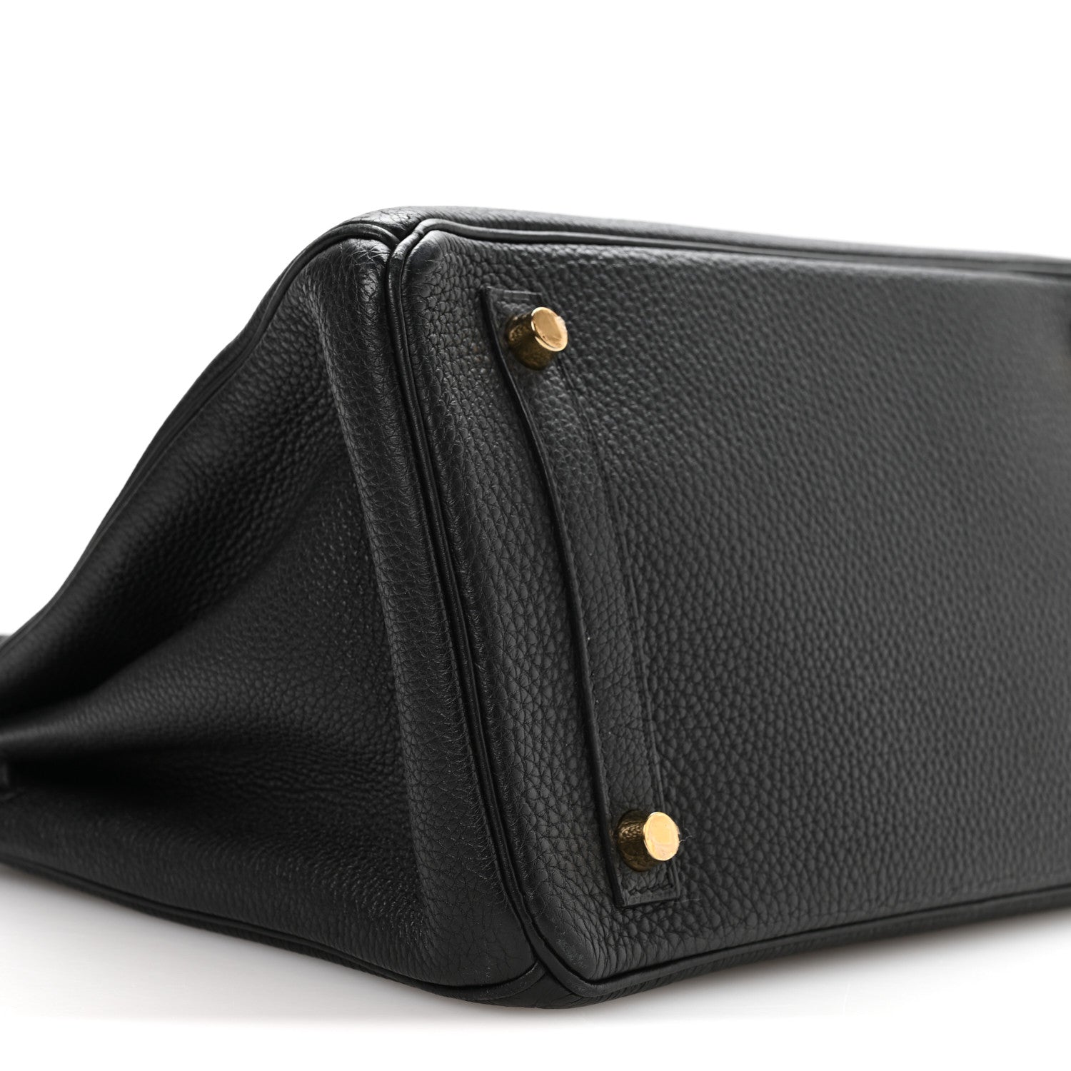 HERMES BIRKIN 30 BLACK TOGO GOLD HARDWARE