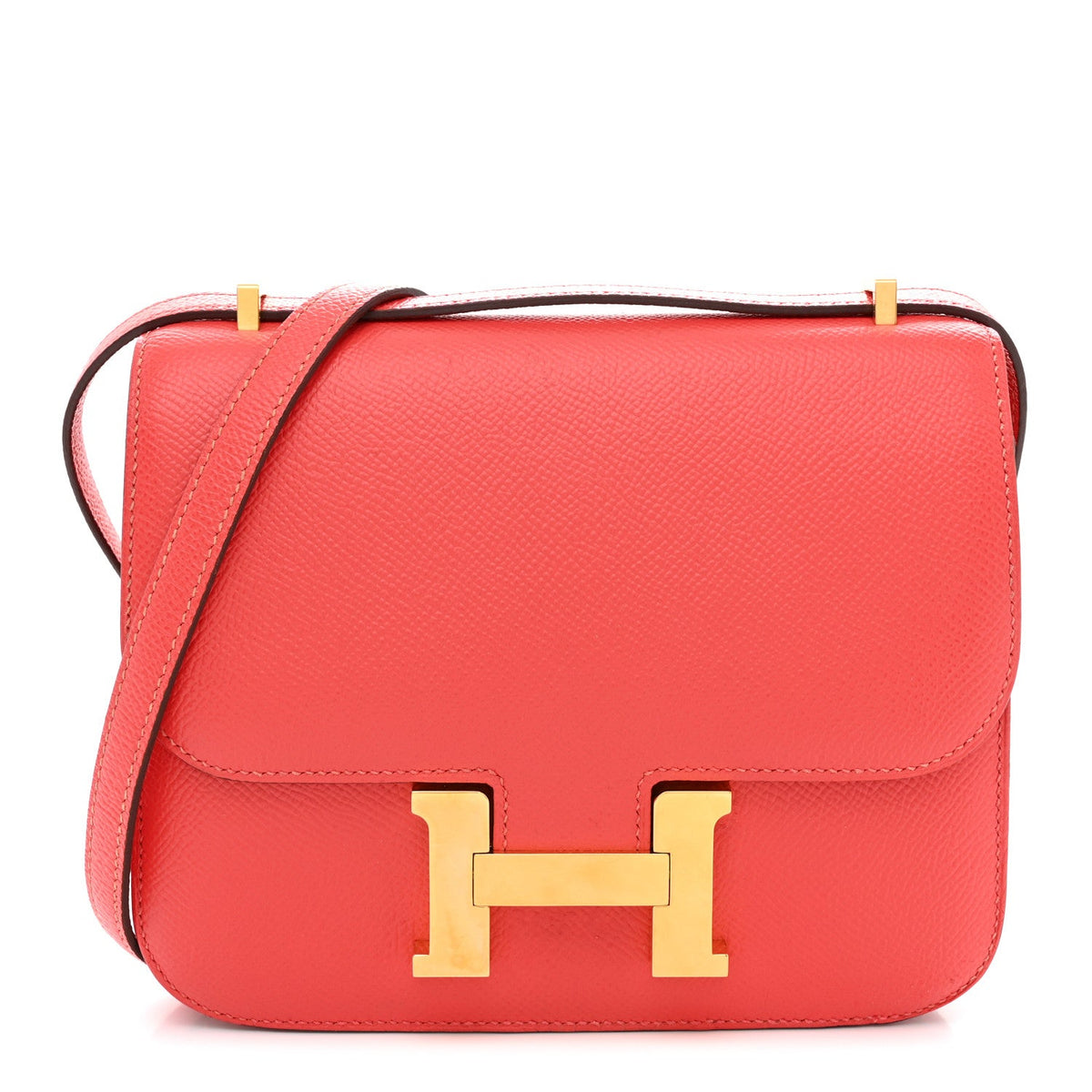エルメス ミニコンスタンス 18 Rose Jaipur エプソン ゴールド金具 HERMES MINI CONSTANCE 18 ROSE JAIPUR EPSOM GOLD HARDWARE