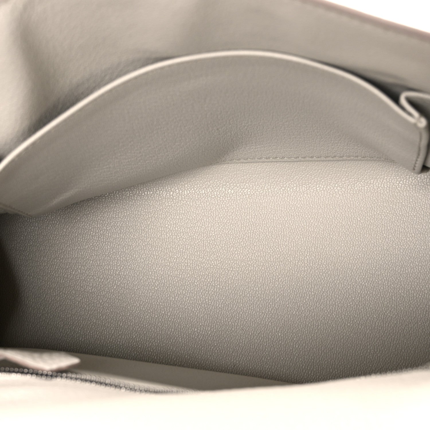 HERMES KELLY 25 RETOURNE BETON TOGO SILVER HARDWARE