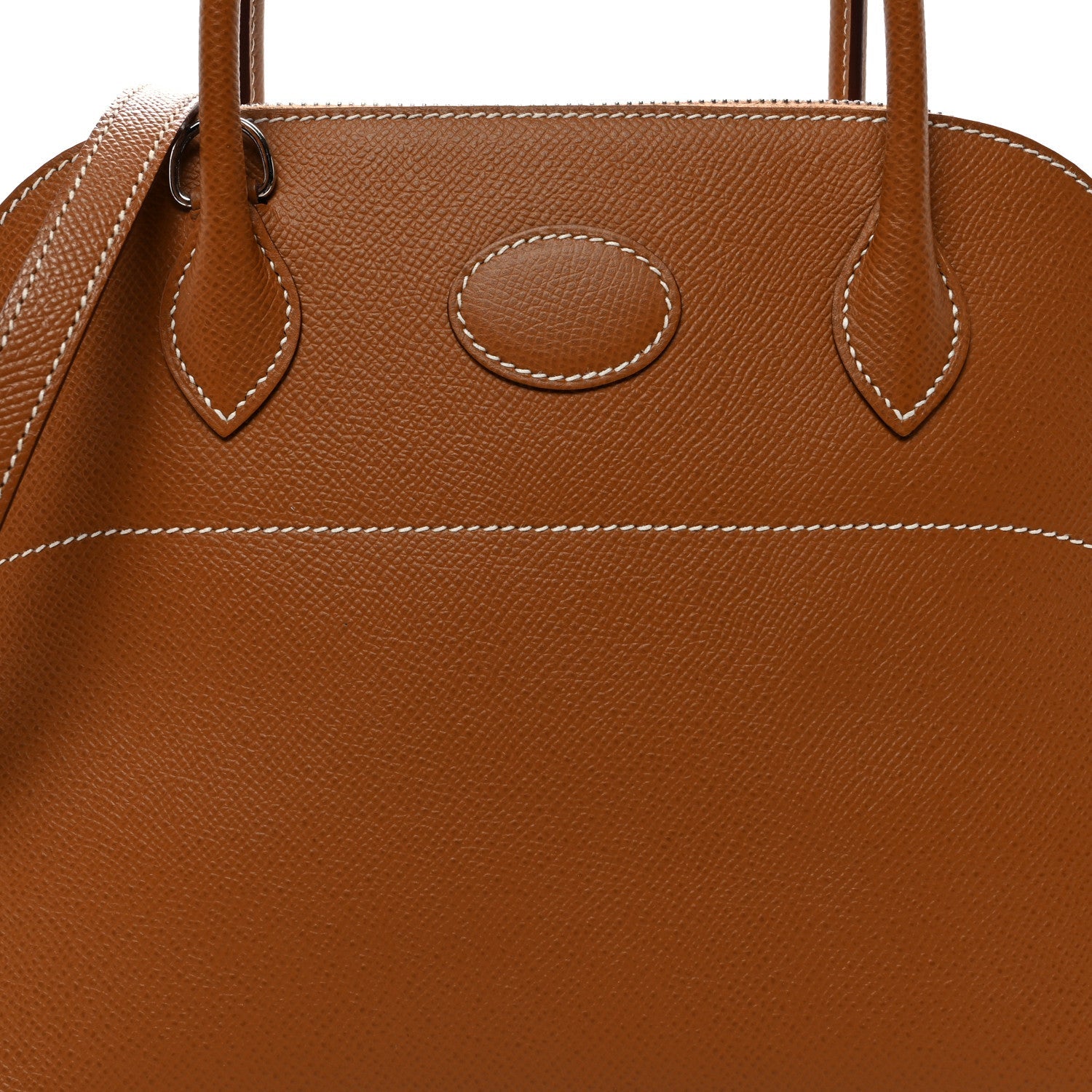 HERMES BOLIDE 27 GOLD EPSOM SILVER HARDWARE