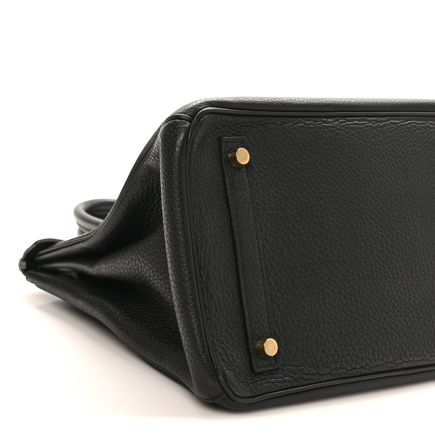 HERMES BIRKIN 30 BLACK TOGO GOLD HARDWARE