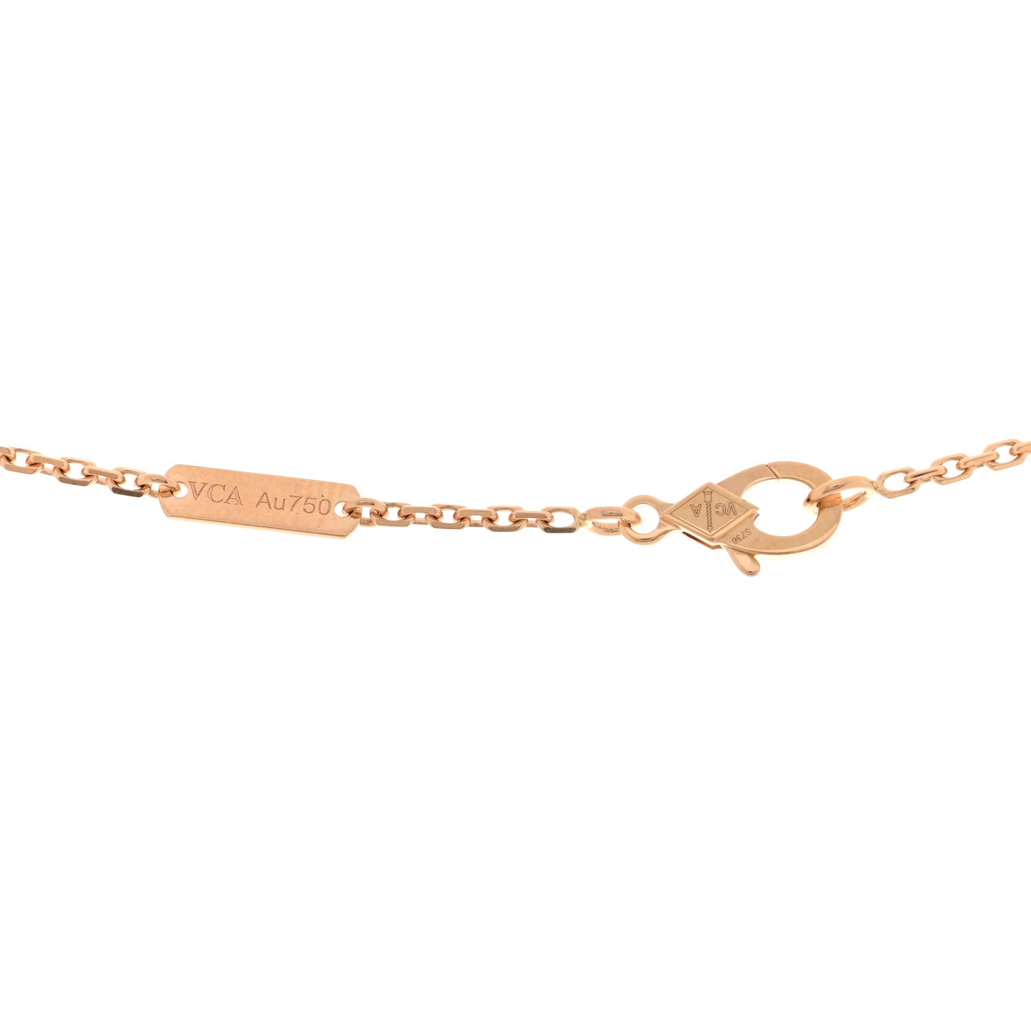 ヴァンクリーフ&アーペル ツーバタフライ ペンダントネックレス マルチカラー 18K ローズゴールド VAN CLEEF & ARPELS TWO BUTTERFLY PENDANT NECKLACE MULTICOLOR 18K ROSE GOLD