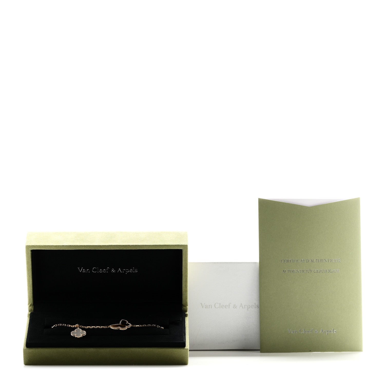 ヴァンクリーフ&アーペル ラッキーアルハンブラ 4モチーフ ブレスレット マルチカラー 18K イエローゴールド VAN CLEEF & ARPELS LUCKY ALHAMBRA 4 MOTIFS BRACELET MULTICOLOR 18K YELLOW GOLD