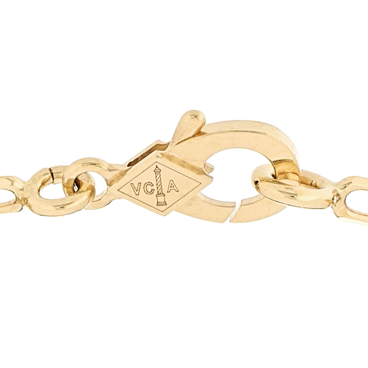ヴァンクリーフ&アーペル ヴィンテージアルハンブラ 5モチーフ ブレスレット マザーオブパール 18K イエローゴールド VAN CLEEF & ARPELS VINTAGE ALHAMBRA 5 MOTIFS BRACELET MOTHER OF PEARL 18K YELLOW GOLD