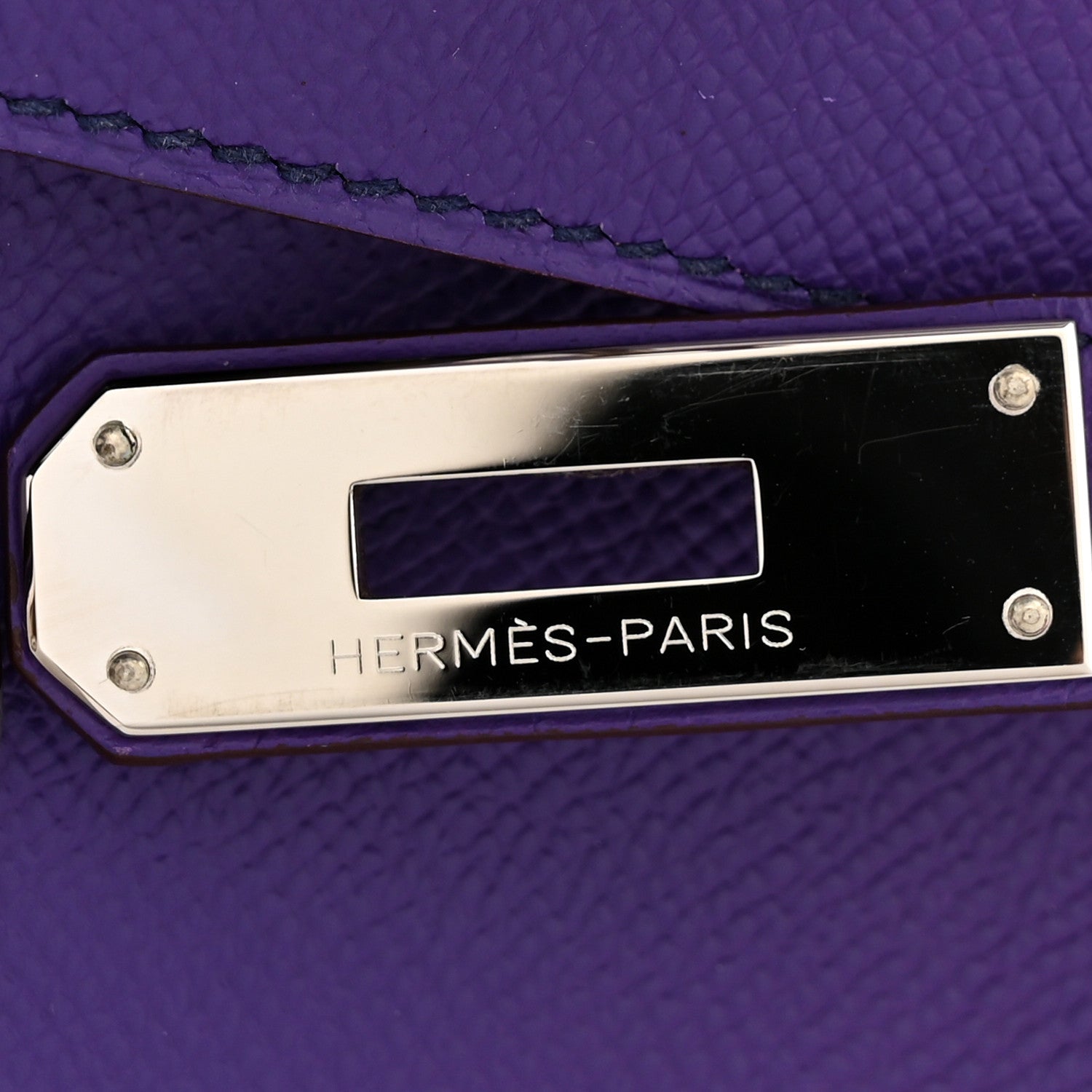 HERMES BIRKIN 30 CROCUS EPSOM SILVER HARDWARE