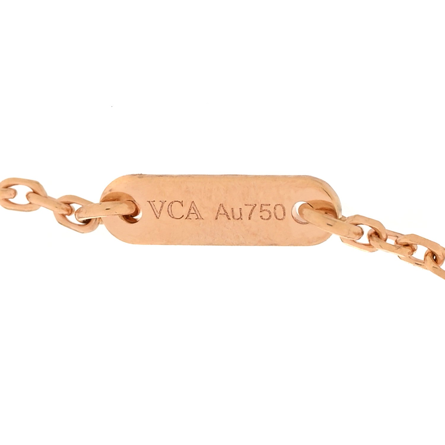 ヴァンクリーフ&アーペル スウィートアルハンブラ ブレスレット カーネリアン 18K ローズゴールド VAN CLEEF & ARPELS SWEET ALHAMBRA BRACELET CARNELIAN 18K ROSE GOLD