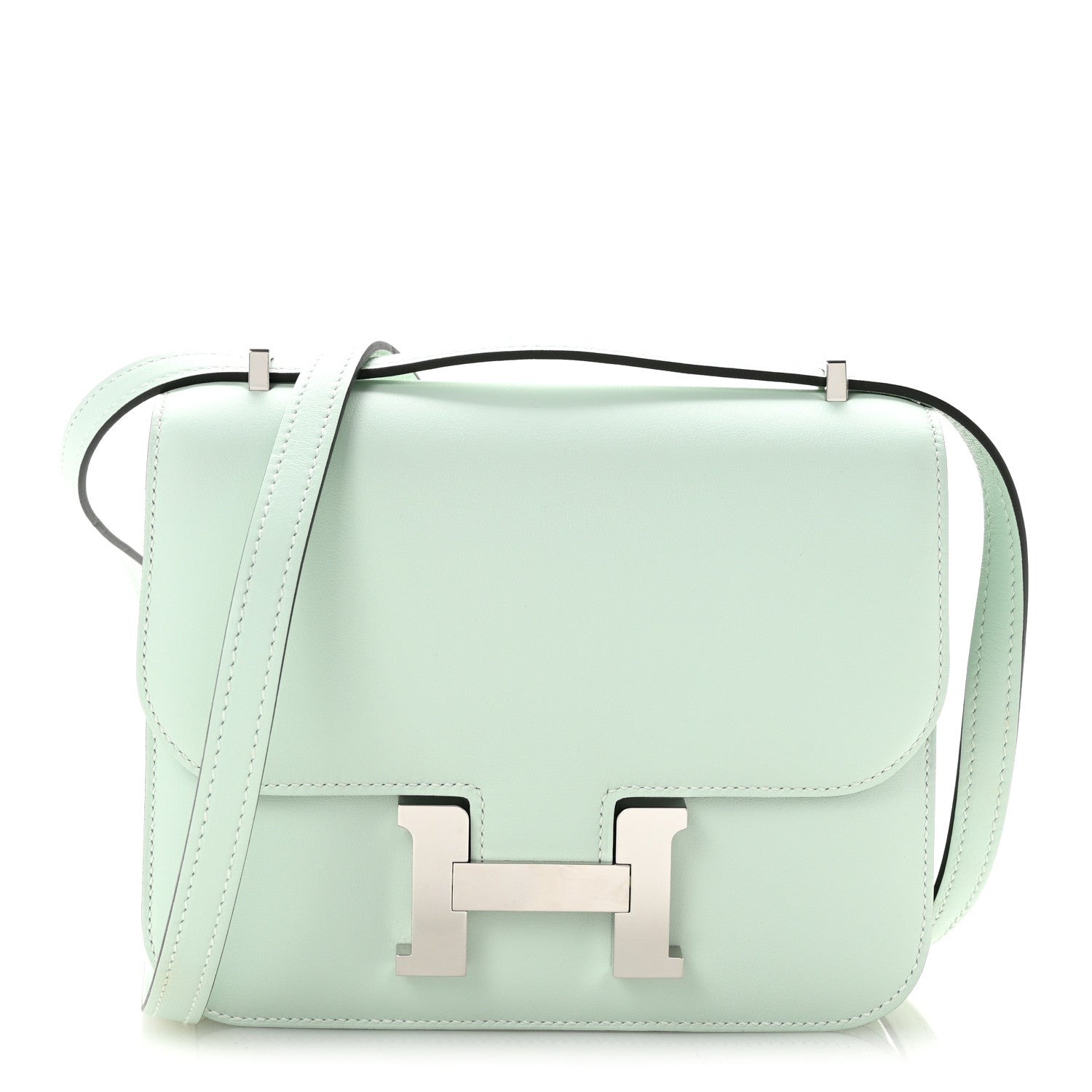 エルメス ミニコンスタンス 18 Vert Peppermint スイフト シルバー金具 HERMES MINI CONSTANCE 18 VERT PEPPERMINT SWIFT SILVER HARDWARE