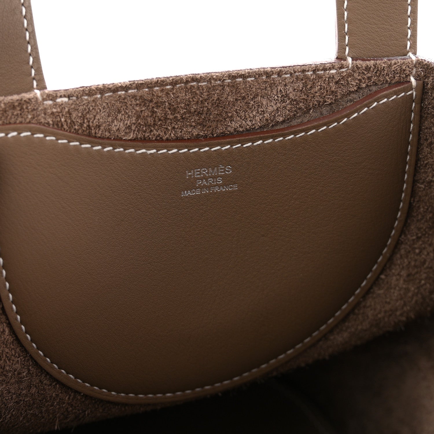エルメス インザループ 18 Etoupe トリヨンクレマンス / スイフト シルバー金具 HERMES IN-THE-LOOP 18 ETOUPE TAURILLON CLEMENCE / SWIFT SILVER HARDWARE