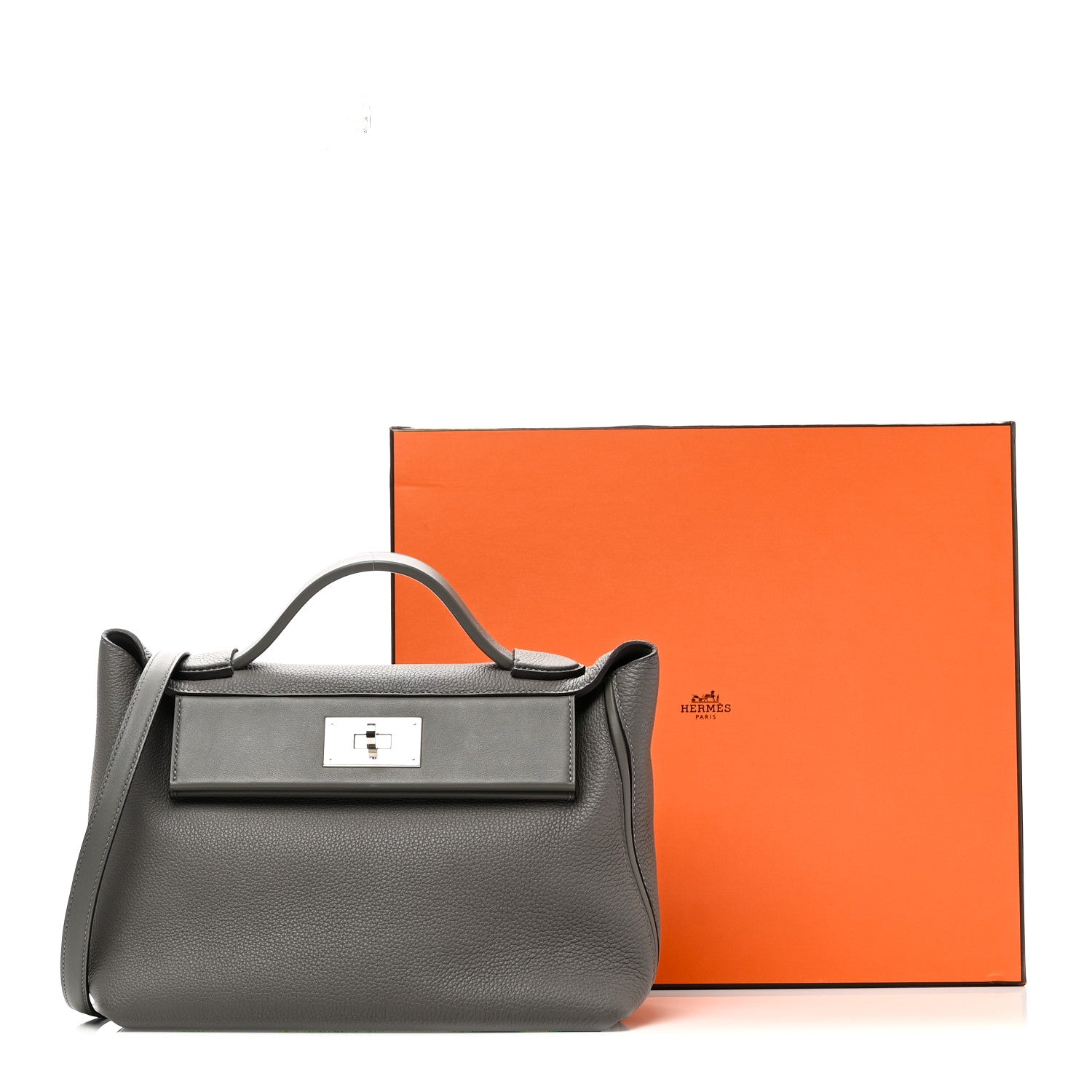 エルメス 24/24 ヴァンキャトル 29 Etain スイフト / トゴ シルバー金具 HERMES 24/24 29 ETAIN SWIFT / TOGO SILVER HARDWARE