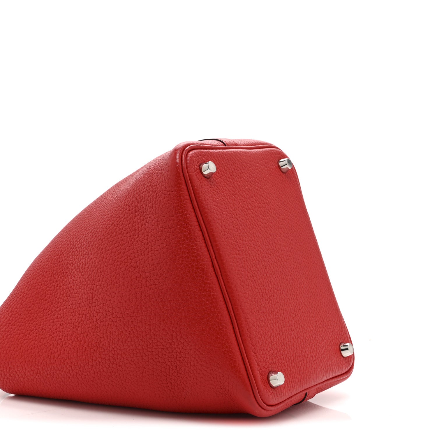 HERMES PICOTIN LOCK PM 18 ROUGE PIMENT TAURILLON MAURICE GOLD HARDWARE