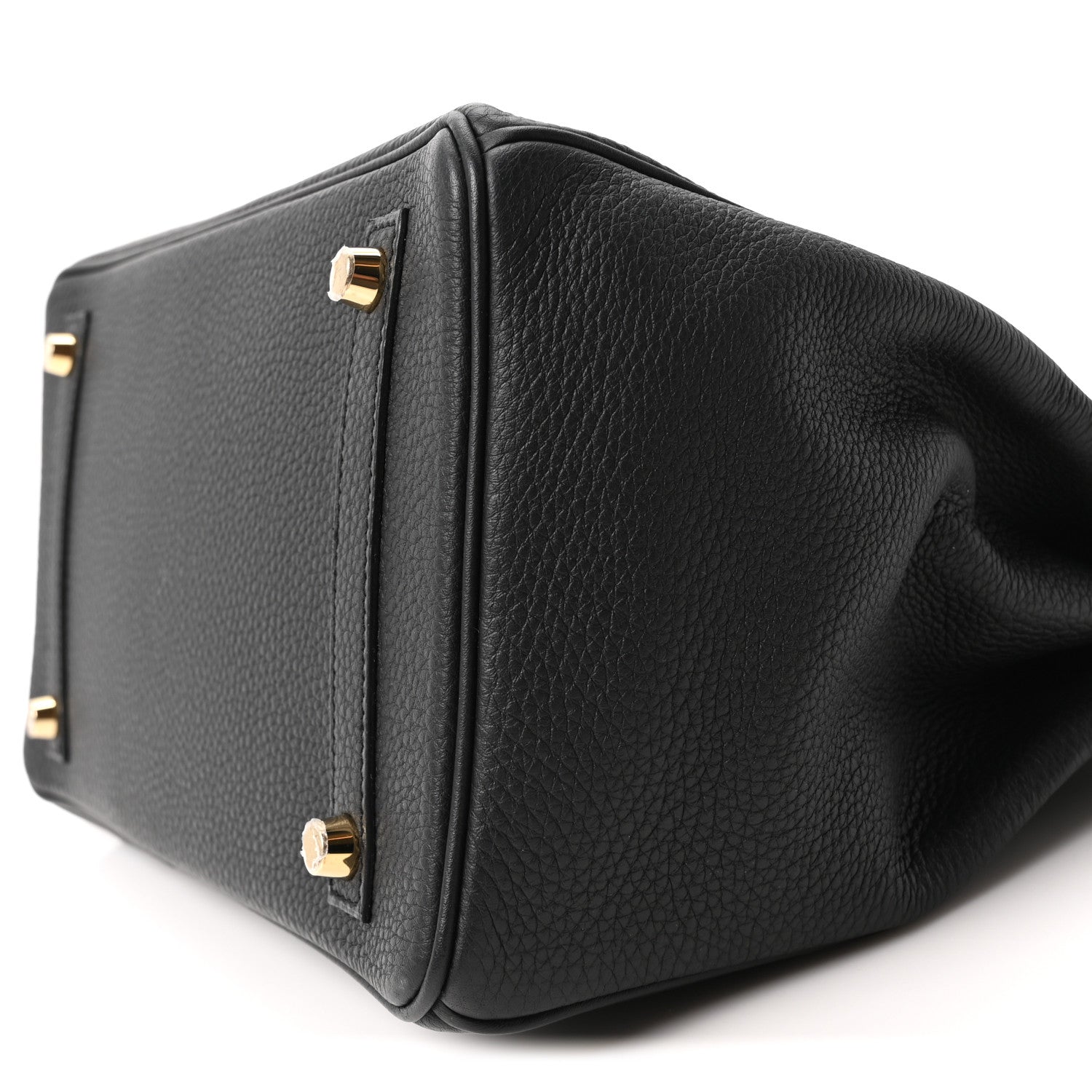 HERMES BIRKIN 30 BLACK TOGO GOLD HARDWARE