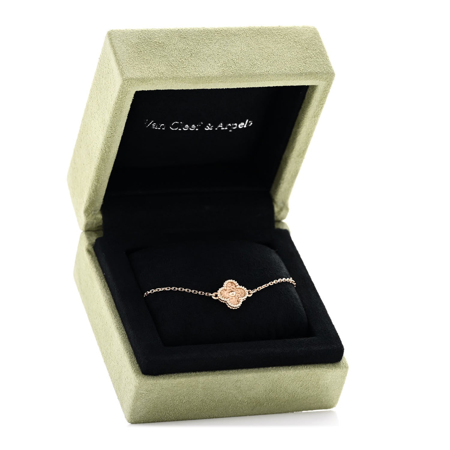 Van Cleef & Arpels Sweet Alhambra Bracelet 18K Rose Gold