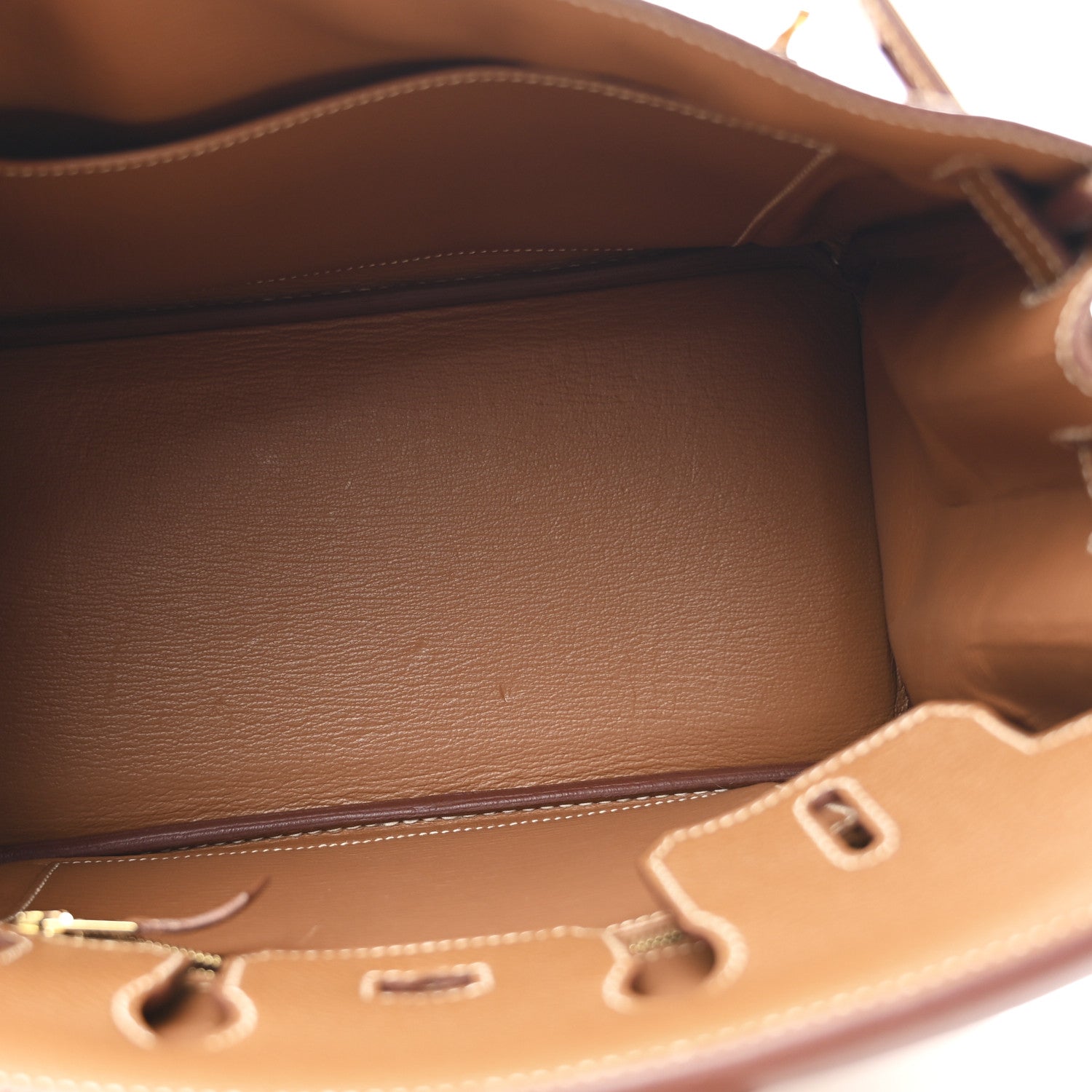 HERMES BIRKIN 25 GOLD TOGO GOLD HARDWARE