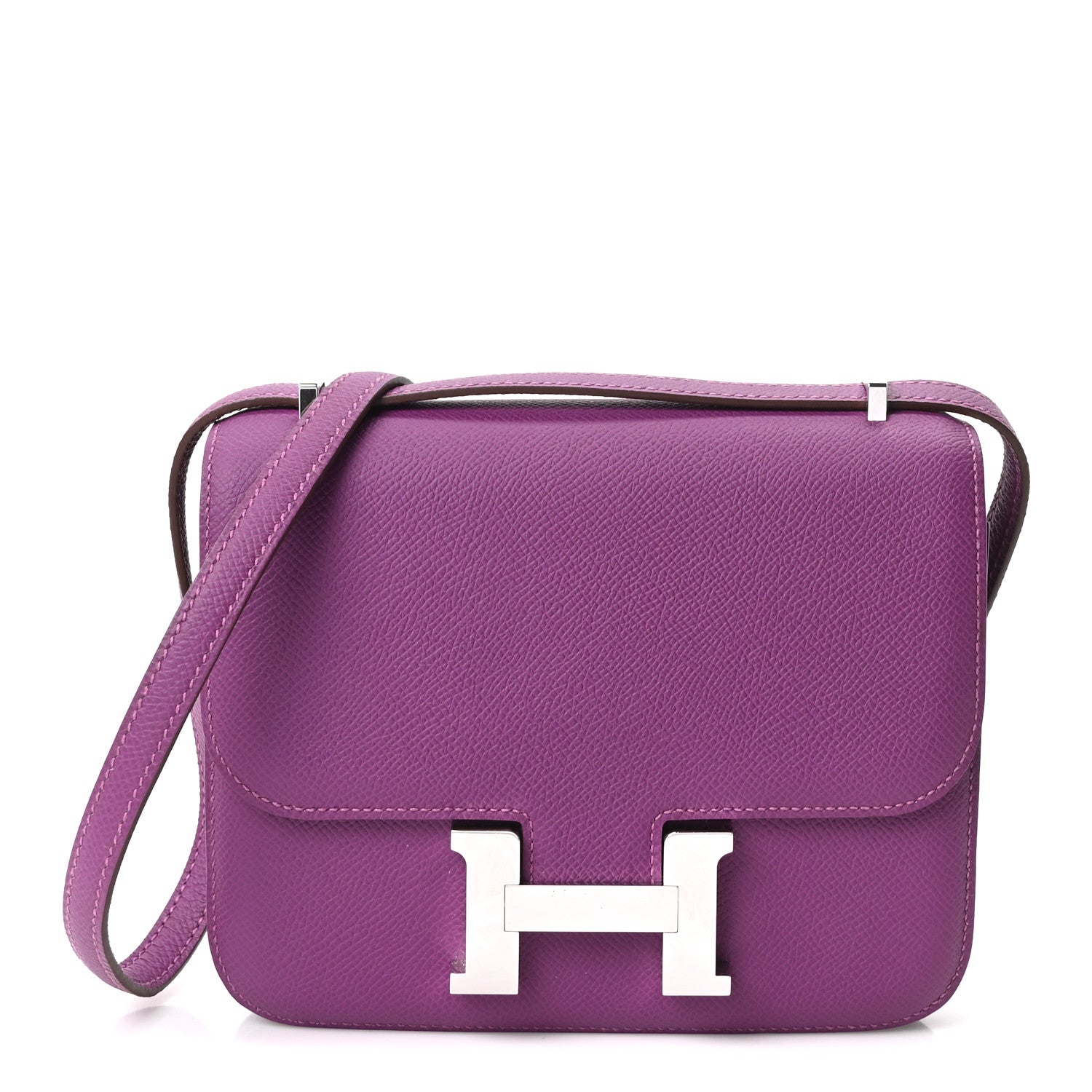 エルメス ミニコンスタンス 18 Anemone エプソン シルバー金具 HERMES MINI CONSTANCE 18 ANEMONE EPSOM SILVER HARDWARE