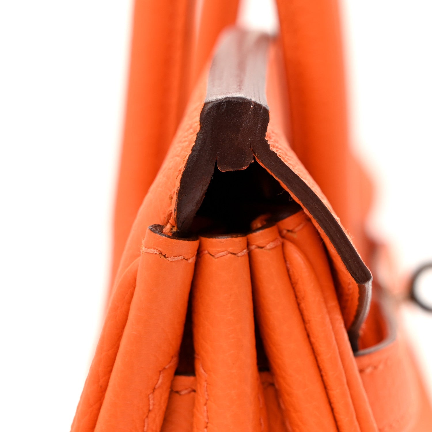 エルメス バーキン 25 Orange Minium トゴ シルバー金具 HERMES BIRKIN 25 ORANGE MINIUM TOGO SILVER HARDWARE