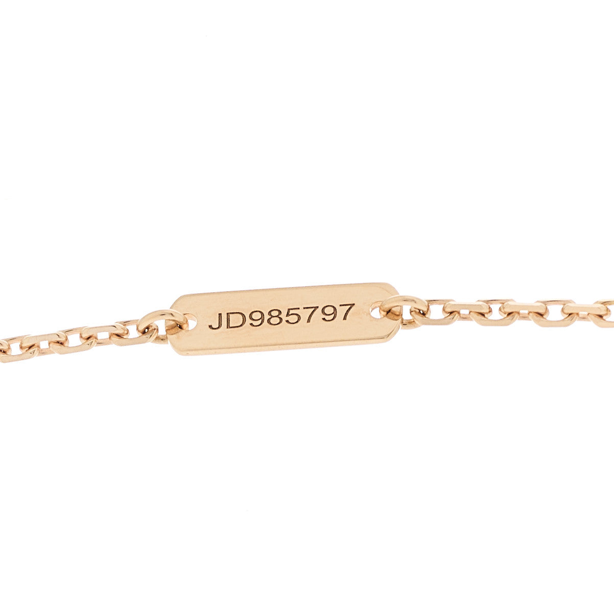 ヴァンクリーフ&アーペル ヴィンテージアルハンブラ ペンダントネックレス ダイヤモンド 18K ローズゴールド VAN CLEEF & ARPELS VINTAGE ALHAMBRA PENDANT NECKLACE DIAMOND 18K ROSE GOLD