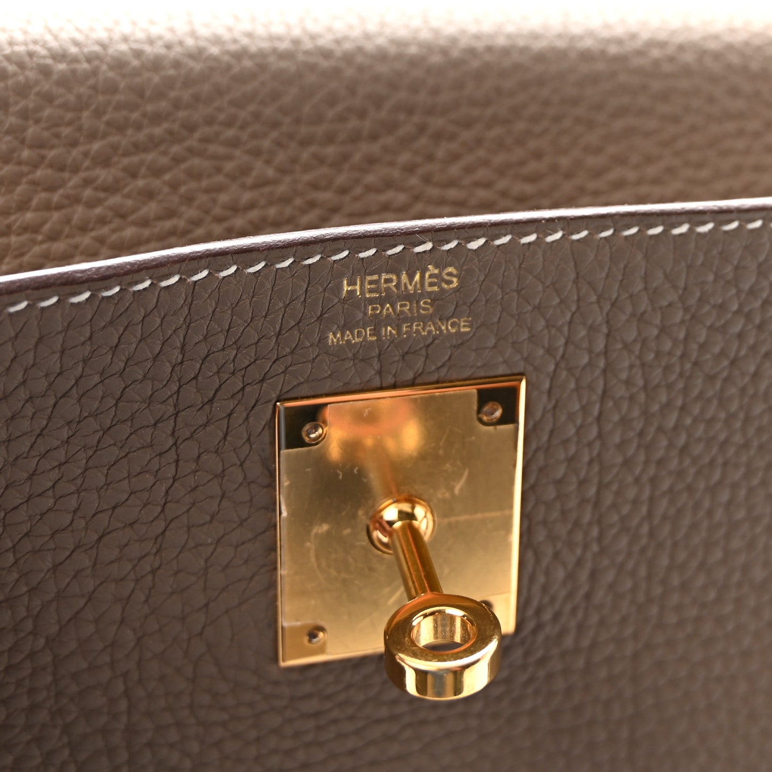 エルメス ケリー 28 内縫い Etoupe トゴ ゴールド金具 HERMES KELLY 28 RETOURNE ETOUPE TOGO GOLD HARDWARE