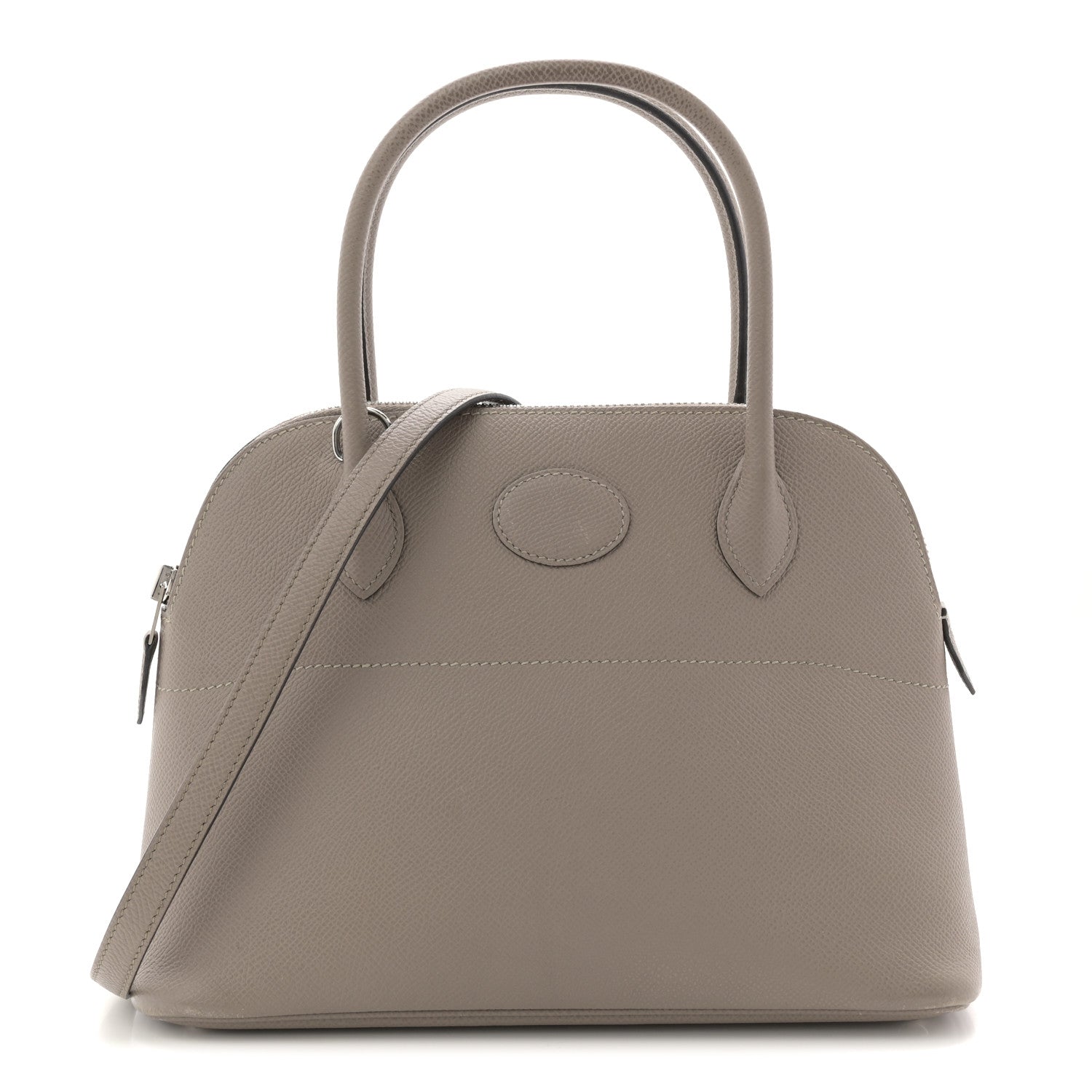 HERMES BOLIDE 27 ETAIN EPSOM SILVER HARDWARE