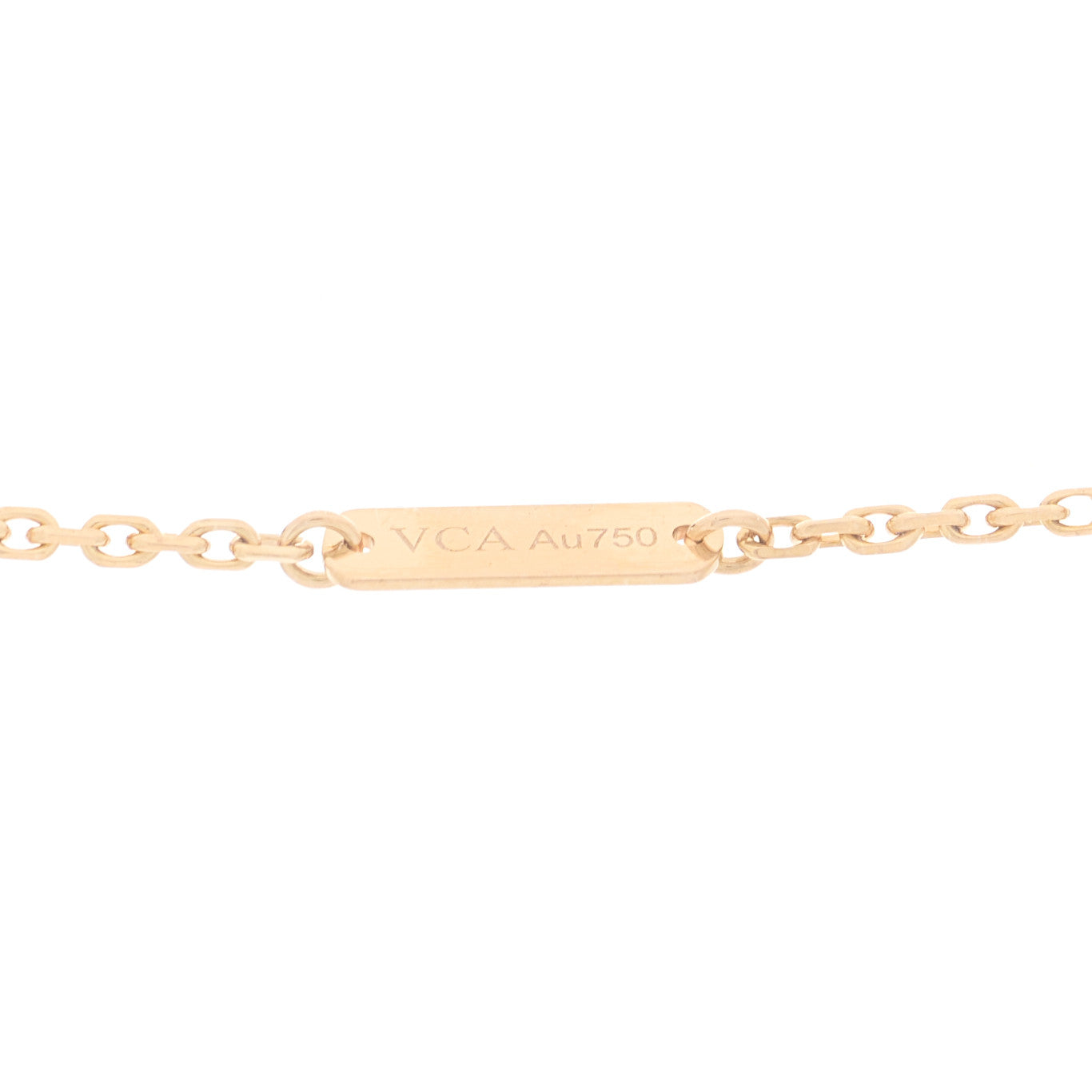 ヴァンクリーフ&アーペル ヴィンテージアルハンブラ ペンダントネックレス ダイヤモンド 18K ローズゴールド VAN CLEEF & ARPELS VINTAGE ALHAMBRA PENDANT NECKLACE DIAMOND 18K ROSE GOLD