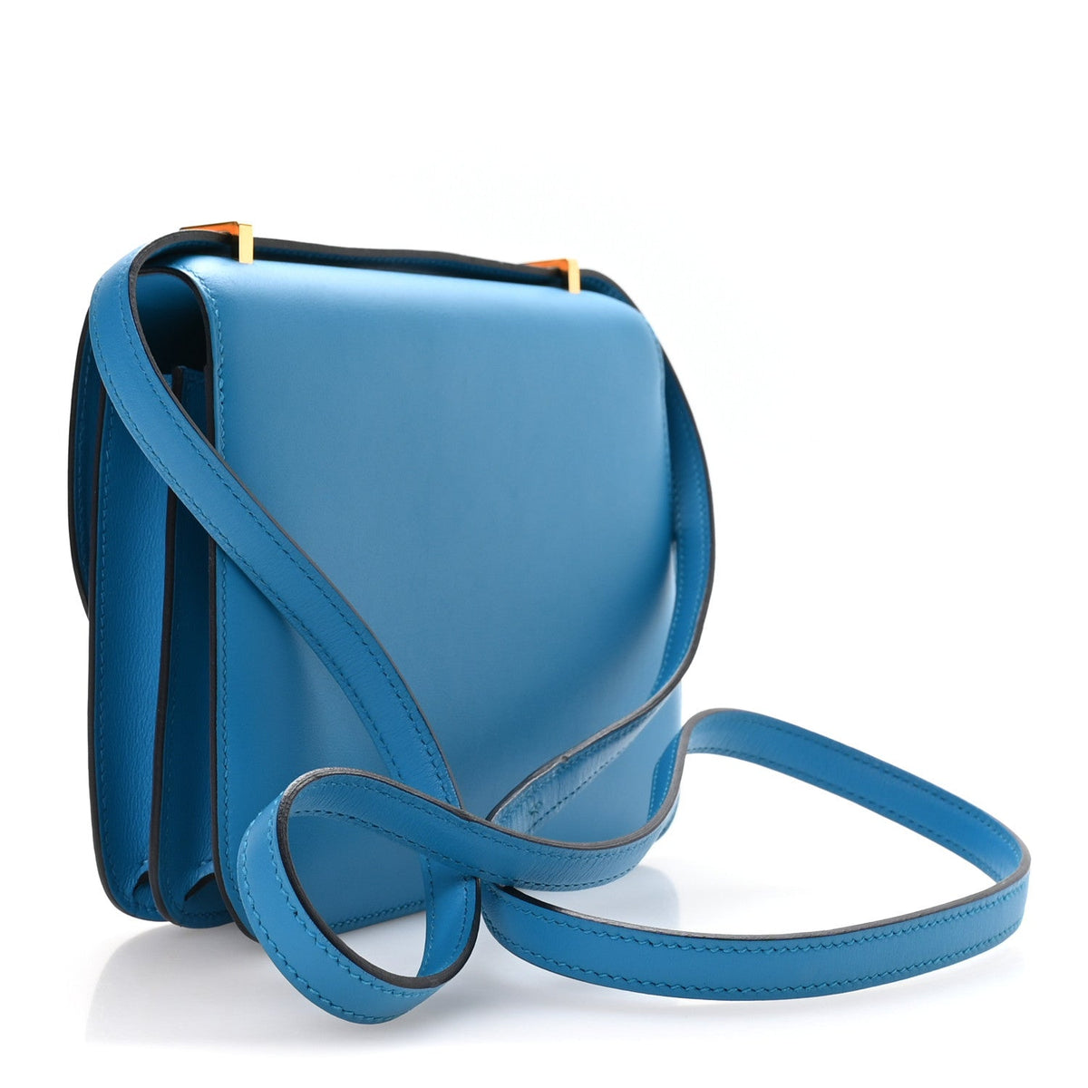 エルメス ミニコンスタンス 18 Bleu Frida スイフト ゴールド金具 HERMES MINI CONSTANCE 18 BLEU FRIDA SWIFT GOLD HARDWARE