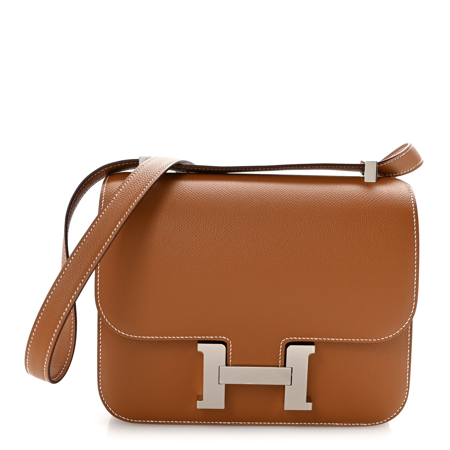 エルメス コンスタンス 24 Gold エプソン シルバー金具 HERMES CONSTANCE 24 GOLD EPSOM SILVER HARDWARE