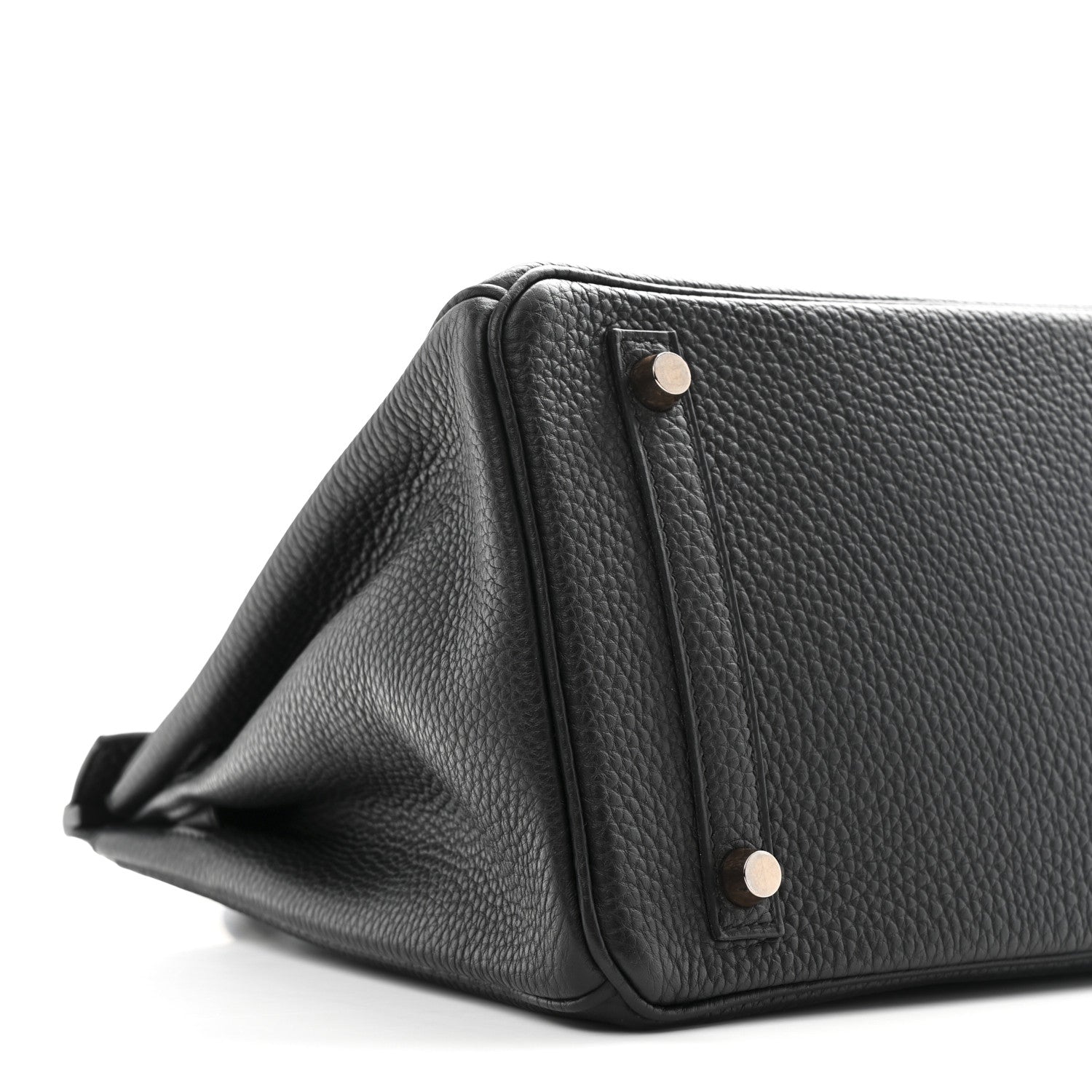 HERMES BIRKIN 30 BLACK TOGO GOLD HARDWARE