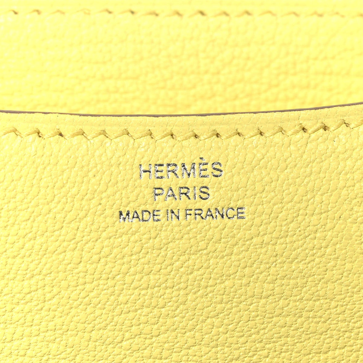 エルメス ミニコンスタンス 18 Limoncello シェーブルミゾール シルバー金具 HERMES MINI CONSTANCE 18 LIMONCELLO CHEVRE MYSORE SILVER HARDWARE