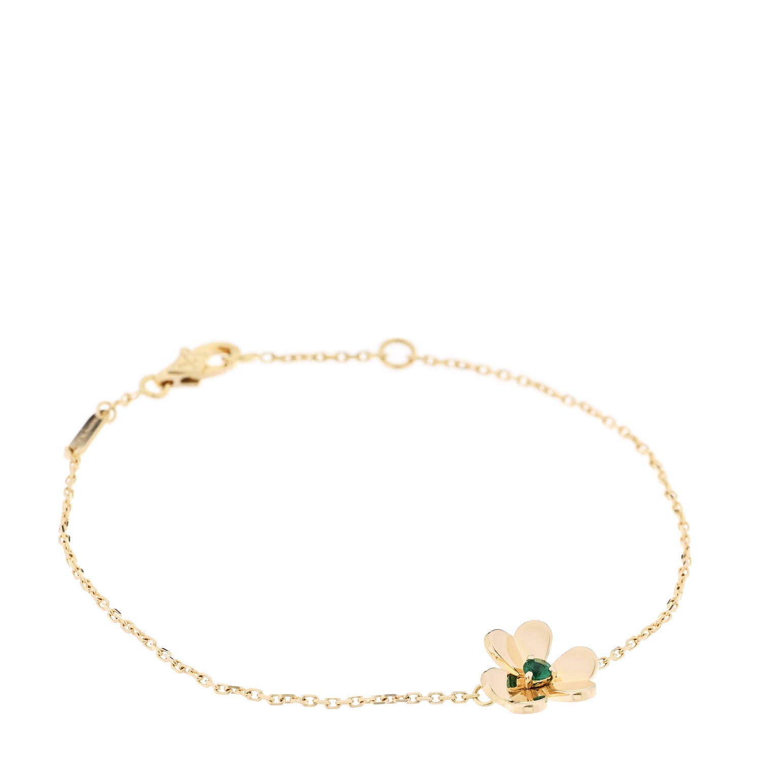 Van Cleef & Arpels Mini Frivole Bracelet in 18K Yellow Gold