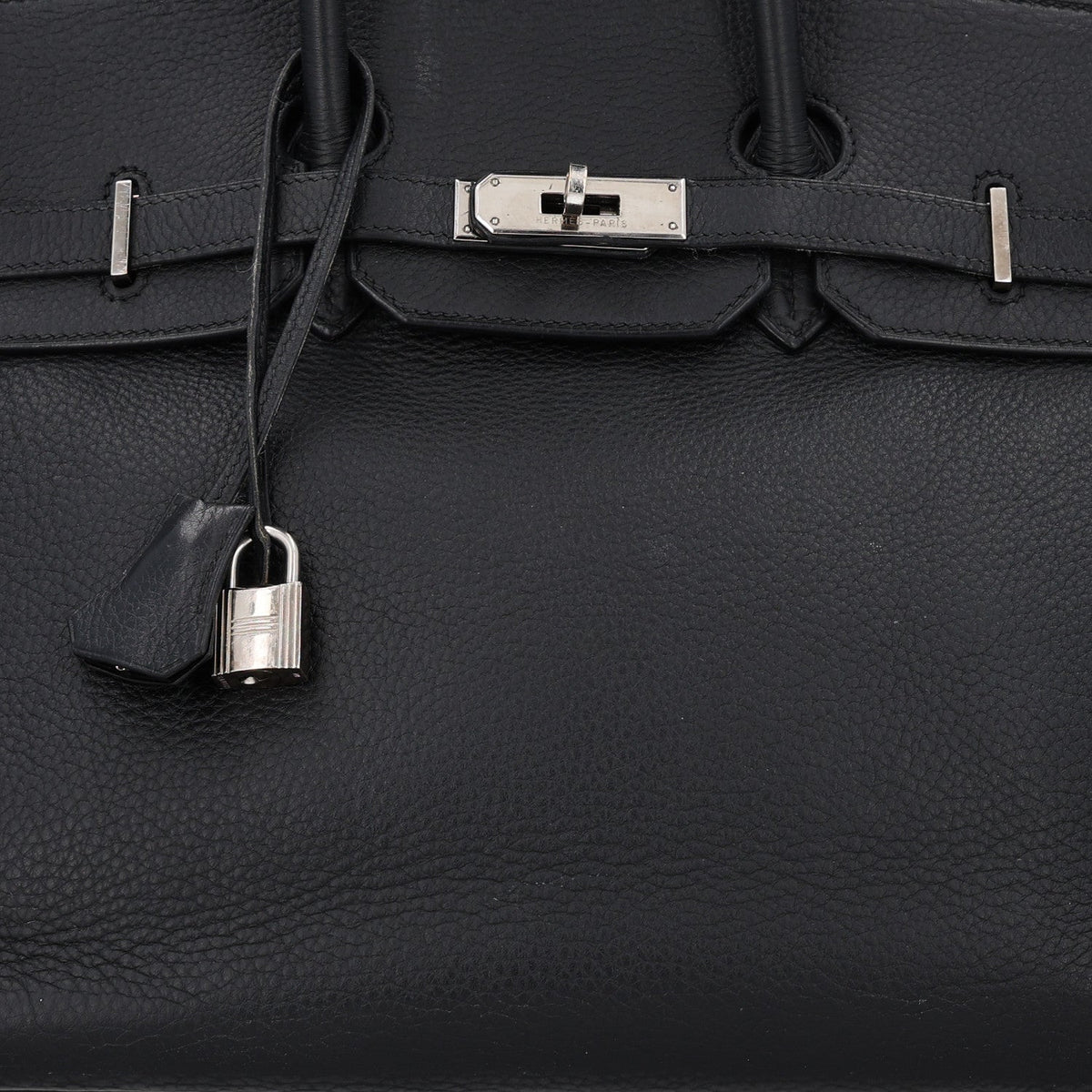 Hermes Birkin 35 Black Togo Silver Hardware