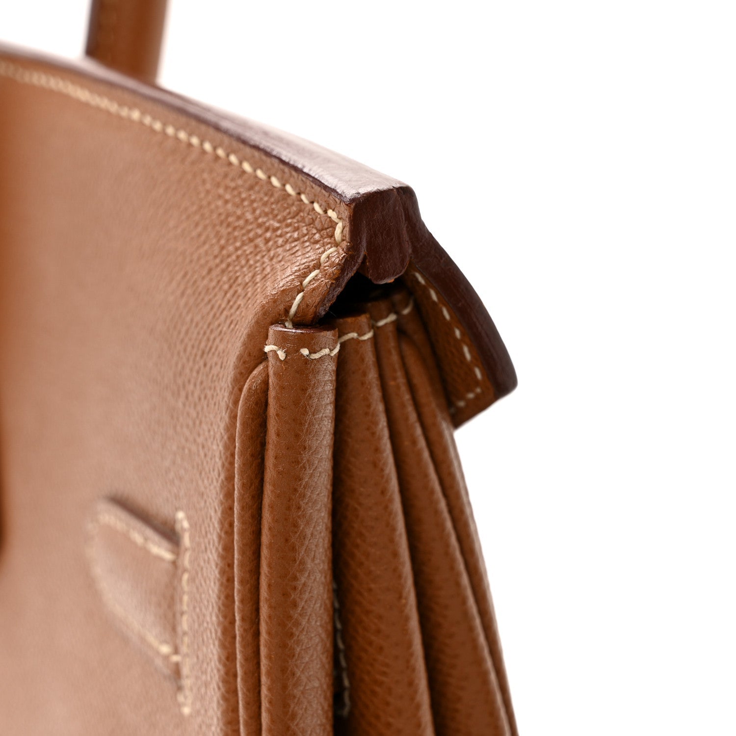 HERMES BIRKIN 35 GOLD COURCHEVEL GOLD HARDWARE