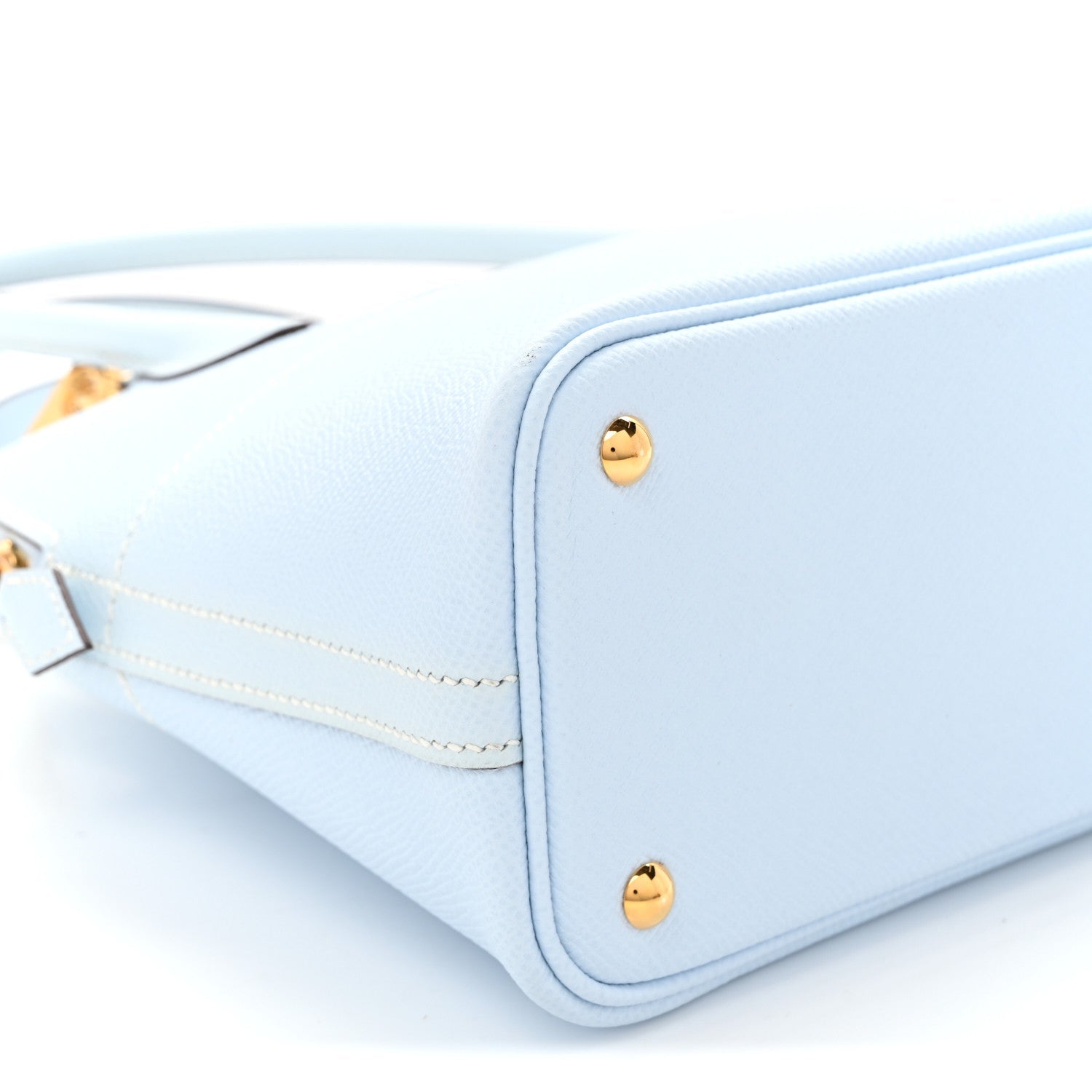 Hermes Bolide 27 Bleu Brume Epsom Gold Hardware