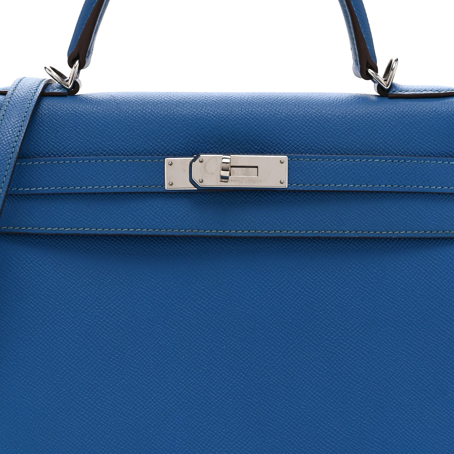 エルメス ケリー32 外縫い Mykonos エプソン シルバー金具 HERMES KELLY32 SELLIER MYKONOS EPSOM SILVER HARDWARE