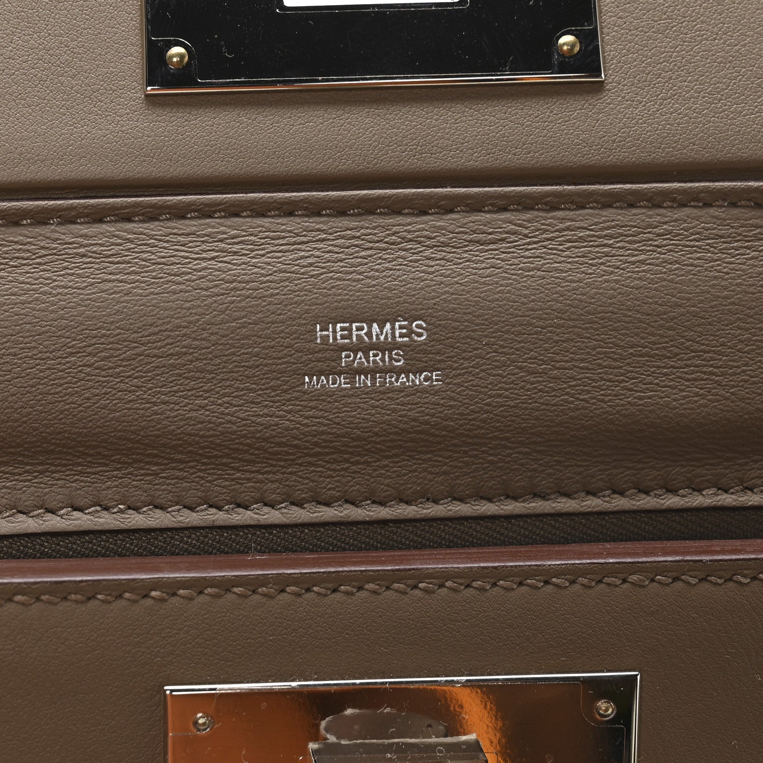 エルメス 24/24 ミニヴァンキャトル 21 Etoupe エバーカラー / スイフト シルバー金具 HERMES 24/24 21 ETOUPE EVERCOLOR / SWIFT SILVER HARDWARE