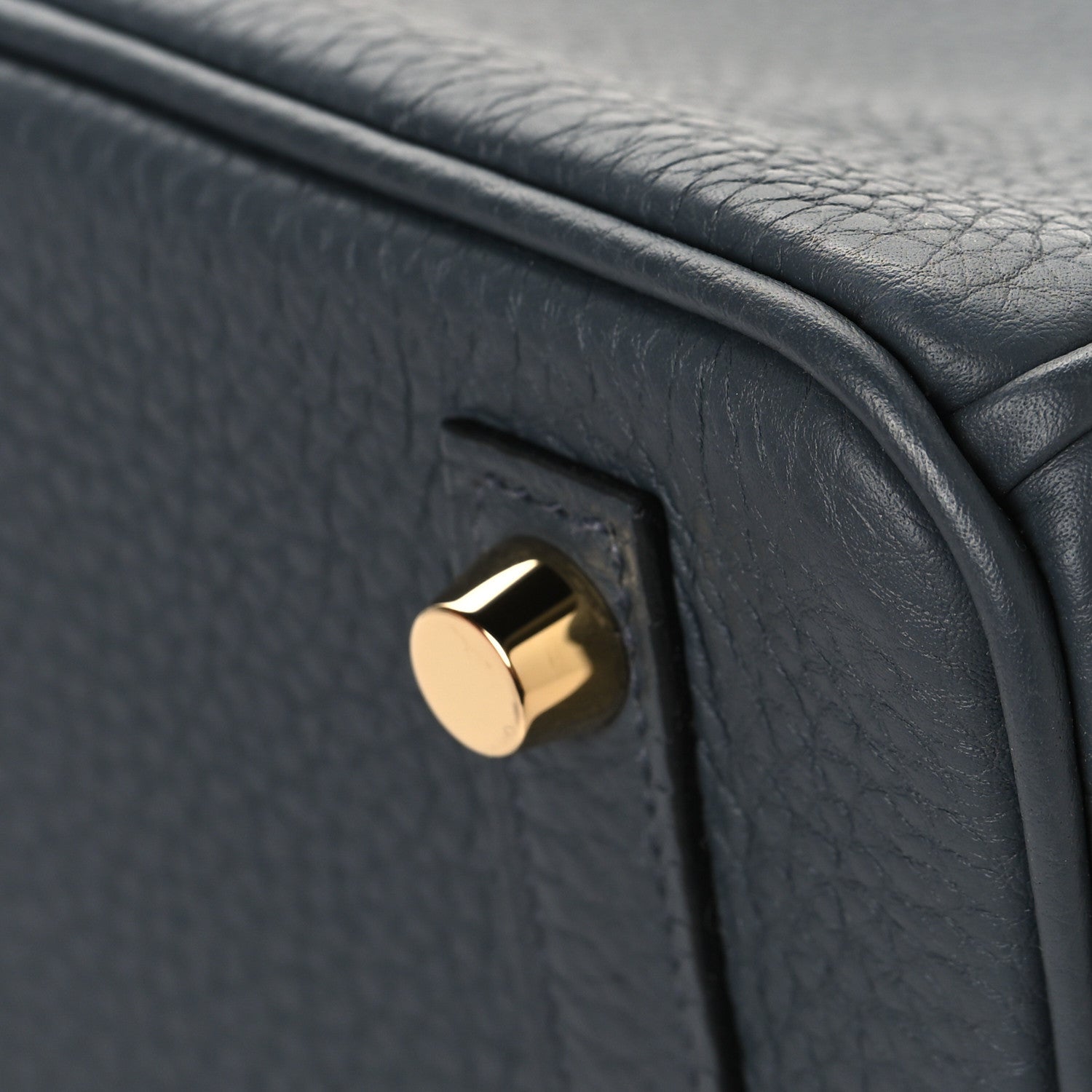 Hermès Birkin 25 Gris Misty Togo Gold Hardware