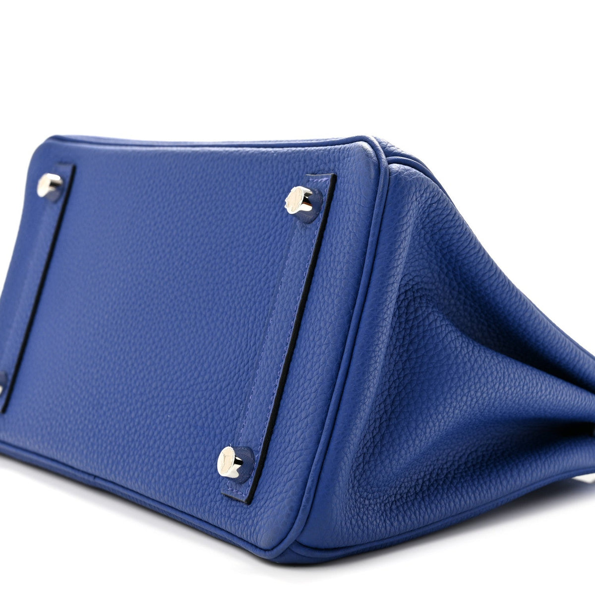 エルメス バーキン 25 Bleu Electrique トゴ シルバー金具 HERMES BIRKIN 25 BLEU ELECTRIQUE TOGO SILVER HARDWARE