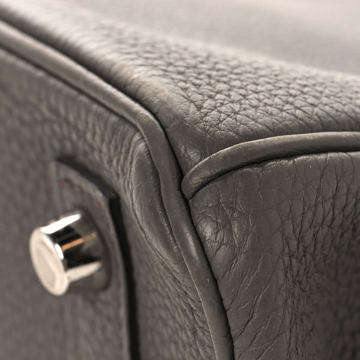 エルメス バーキン 25 Etain トゴ シルバー金具 HERMES BIRKIN 25 ETAIN TOGO SILVER HARDWARE