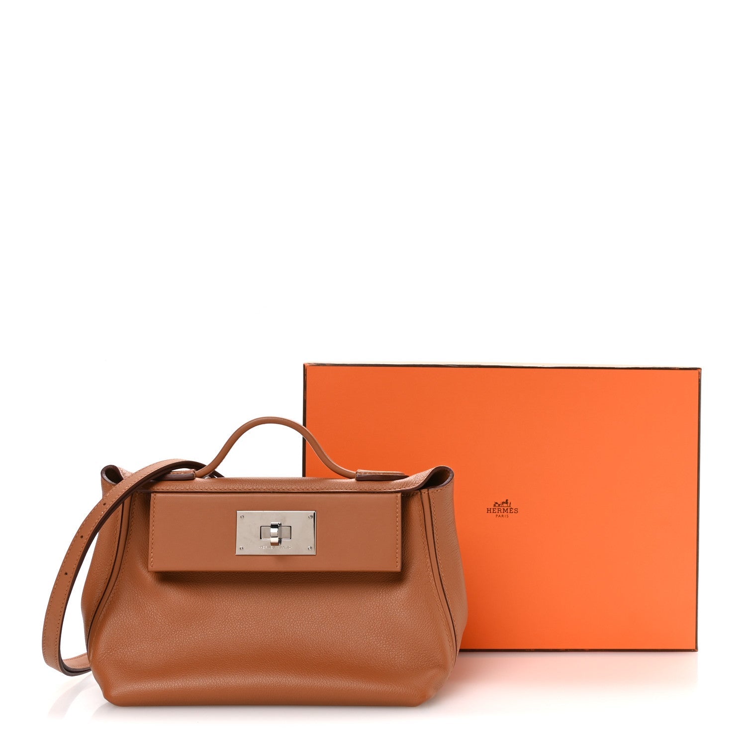 エルメス 24/24 ミニヴァンキャトル 21 Gold エバーカラー / スイフト ゴールド金具 HERMES 24/24 21 GOLD EVERCOLOR / SWIFT GOLD HARDWARE