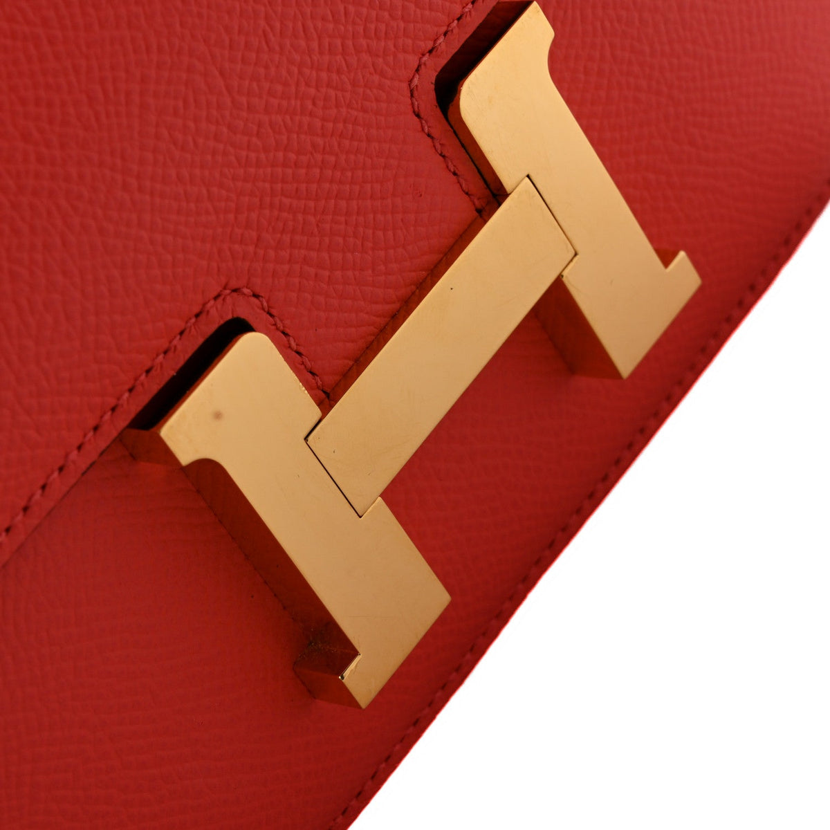 Hermes Mini Constance 18 Rose Jaipur Epsom Gold Hardware