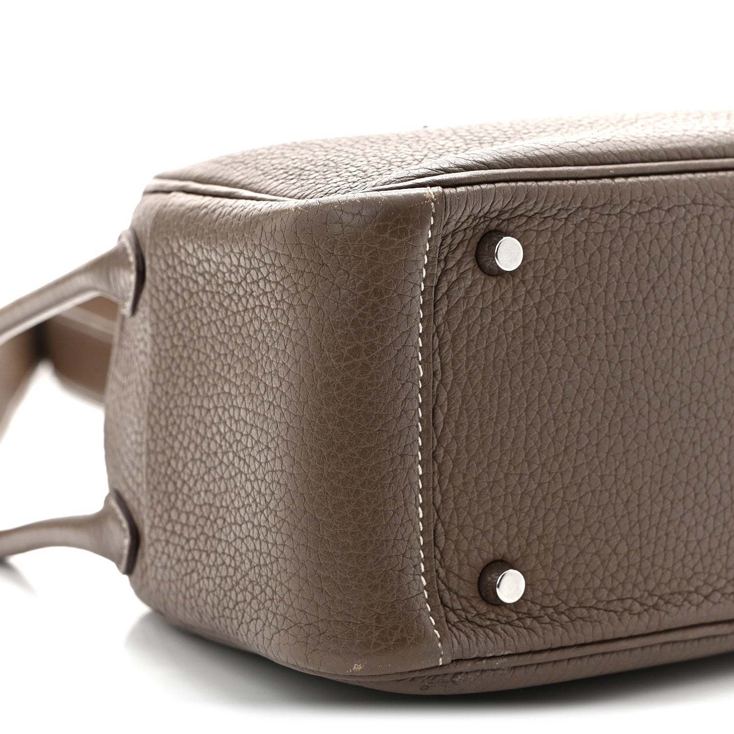 エルメス リンディ 20 Etoupe トリヨンクレマンス シルバー金具 HERMES LINDY 20 ETOUPE TAURILLON CLEMENCE SILVER HARDWARE