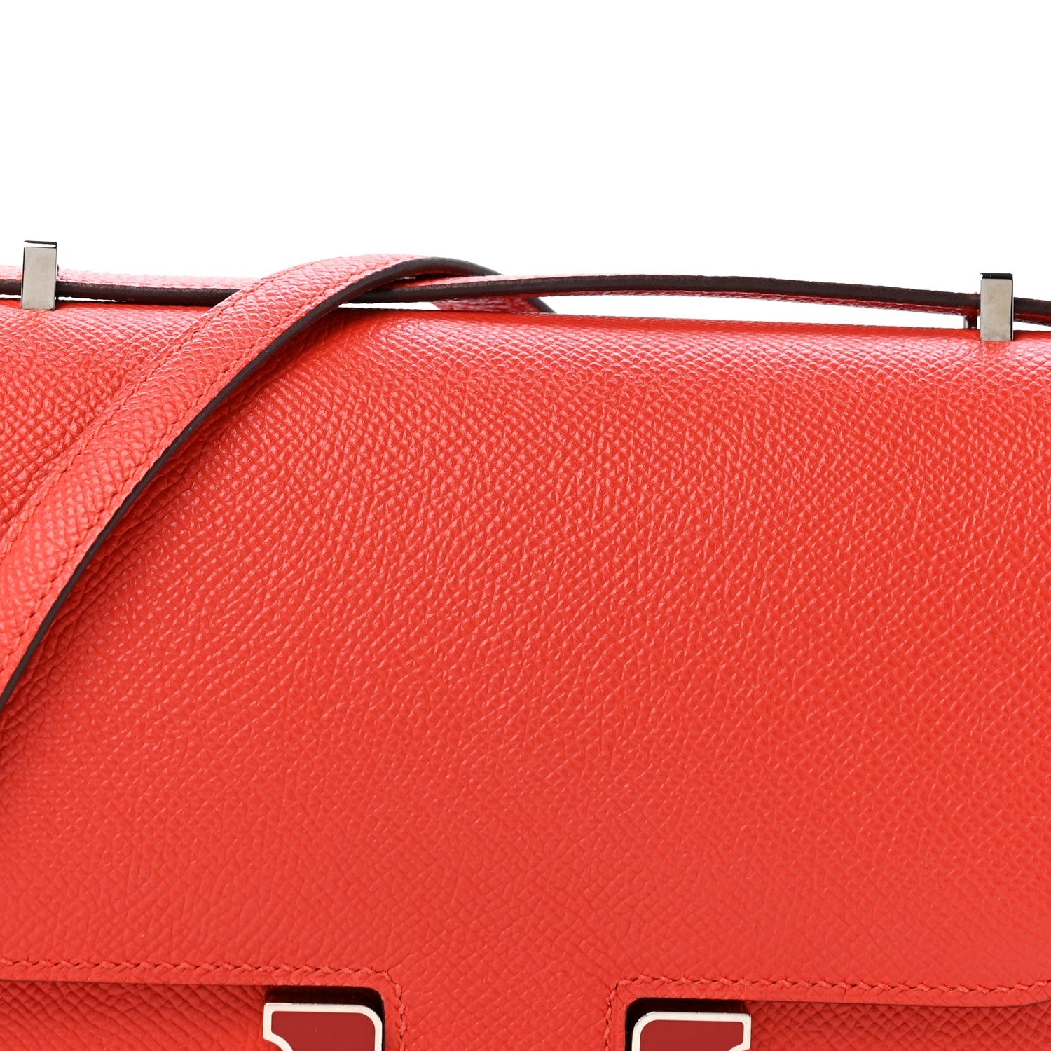エルメス ミニコンスタンス 18 Capucine Sanguine エプソン エナメル金具 HERMES MINI CONSTANCE 18 CAPUCINE SANGUINE EPSOM