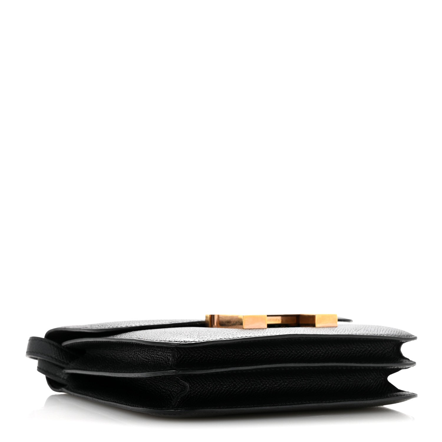 HERMES MINI CONSTANCE 18 BLACK EPSOM GOLD HARDWARE