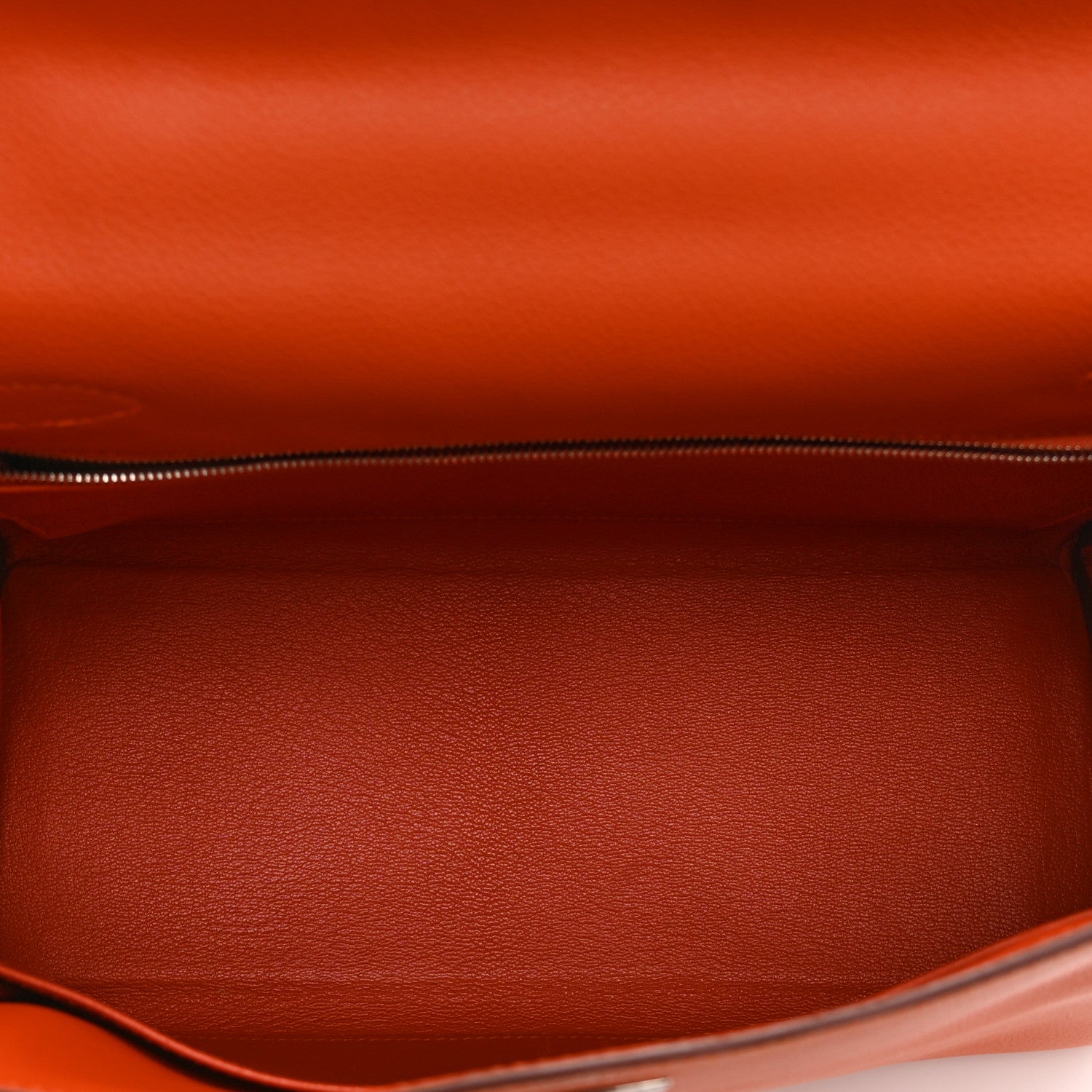 エルメス ケリー 28 内縫い Capucine エバーカラー シルバー金具 HERMES KELLY 28 RETOURNE CAPUCINE EVERCOLOR SILVER HARDWARE